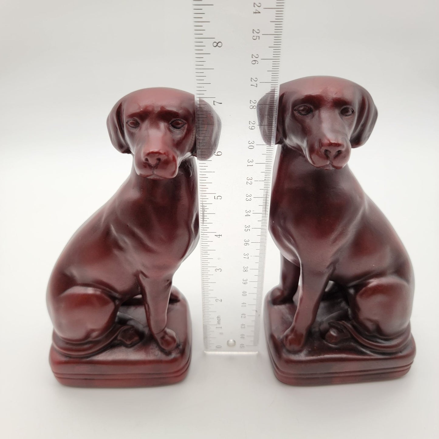 Set Of 2 Vintage Regal Labrador Retriever Dog Bookends