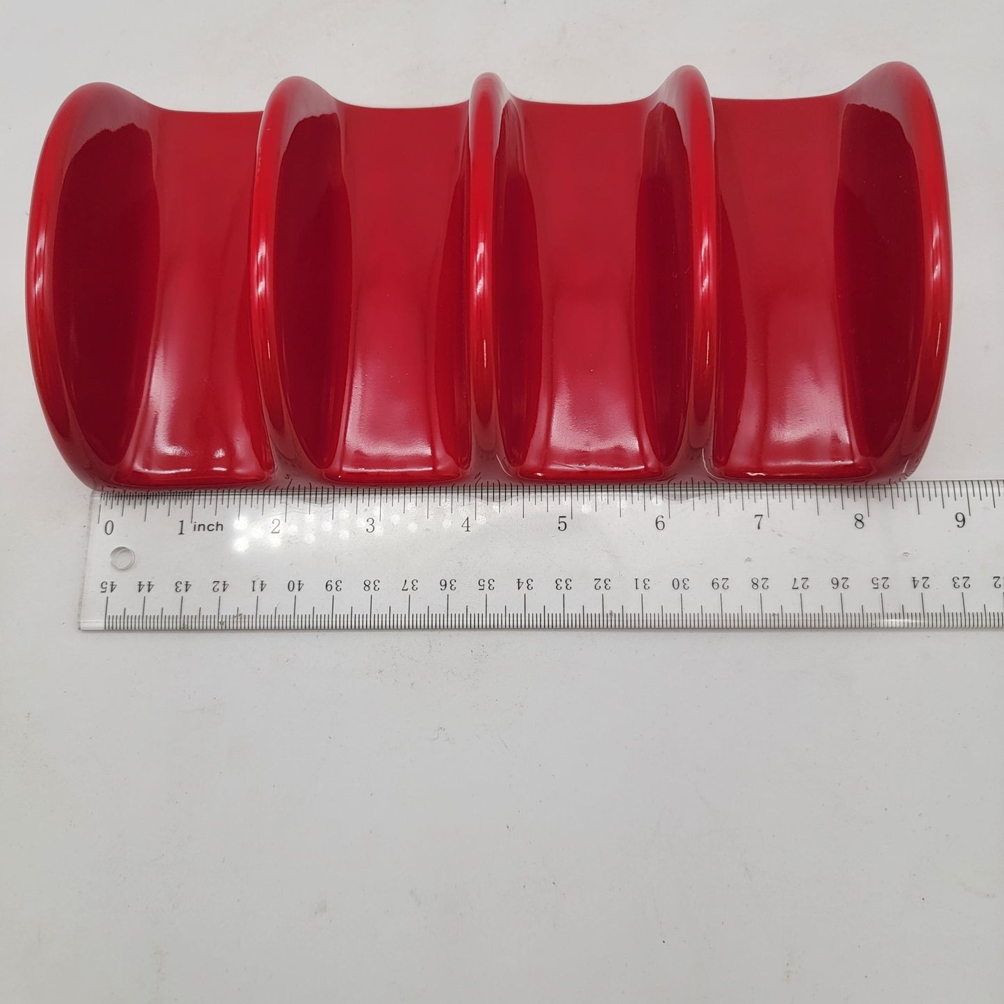 Red Trejos Tacos 4-Slot Holder