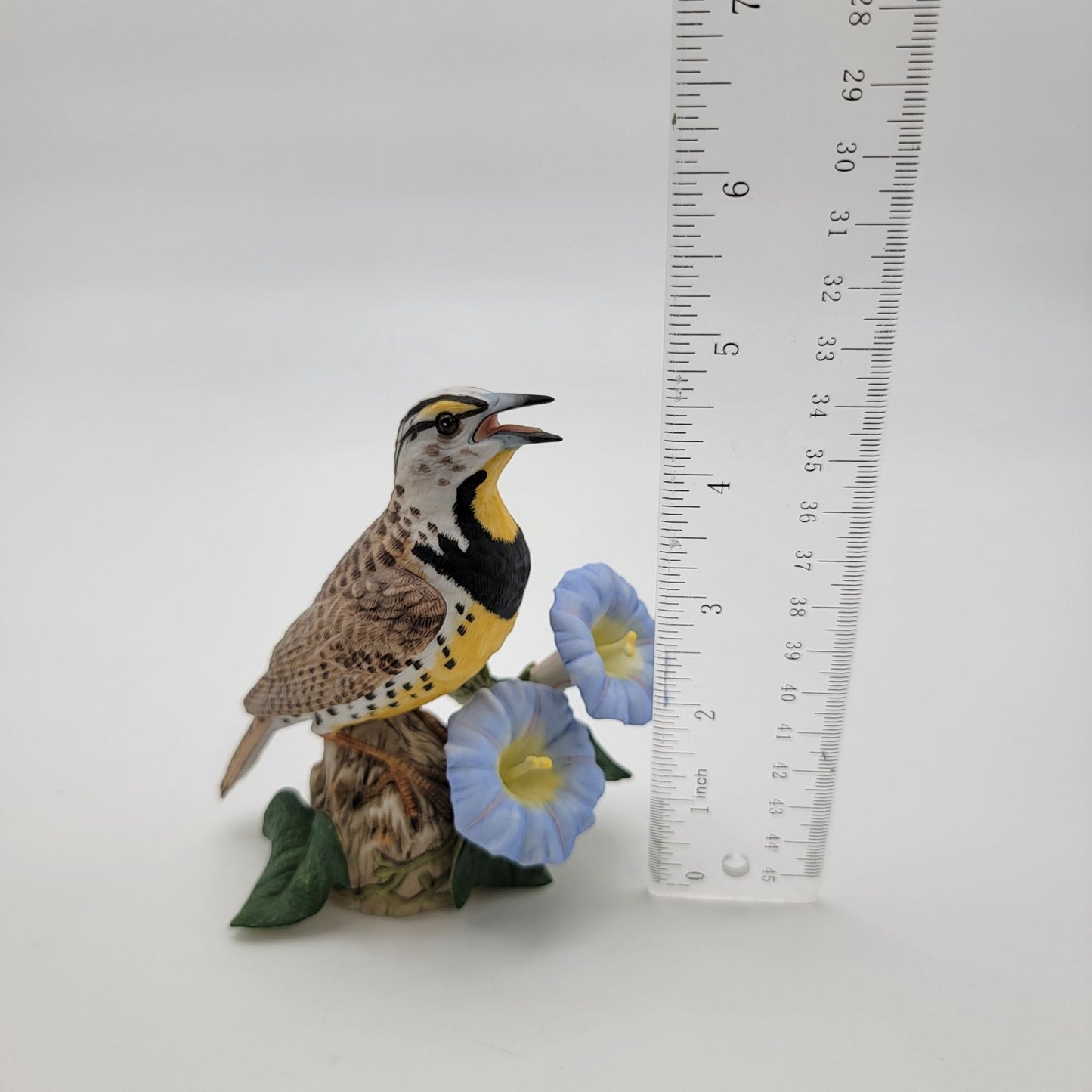 1992 Lenox Western Meadowlark Bird Porcelain Figurine