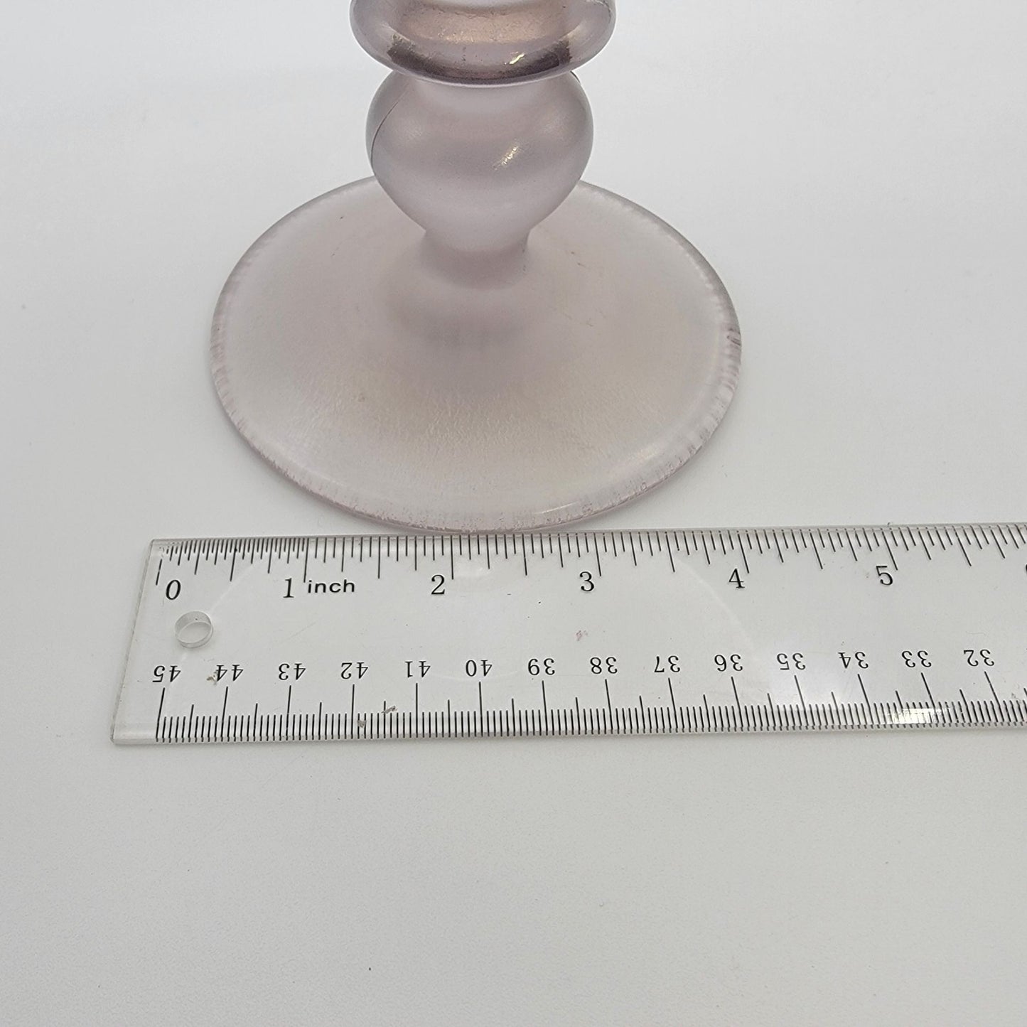 Stretch Glass Iridescent Persian Pearl Footed Compote