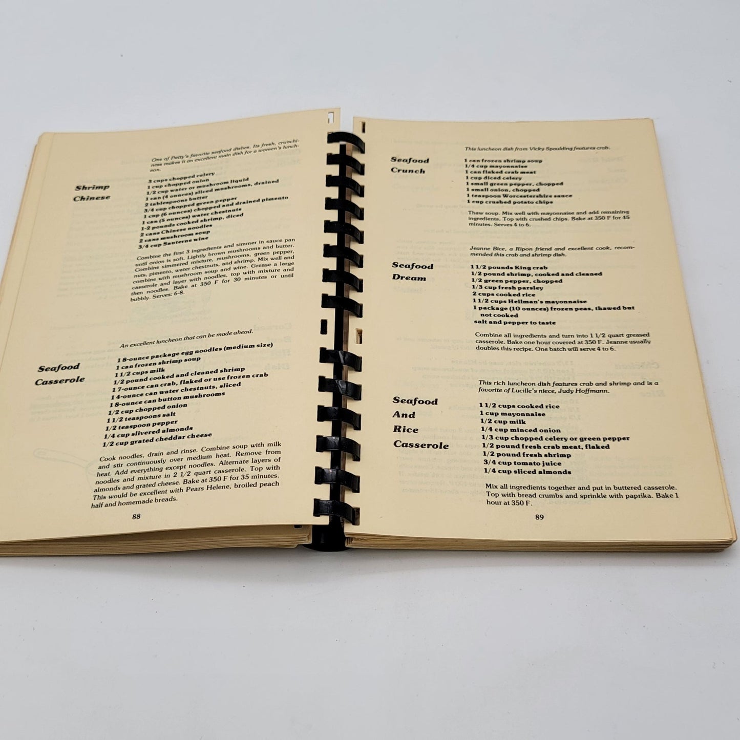 The Heritage Collection Of Heidel Family Recipes Spiral-Bound Cookbook 1975 Edition