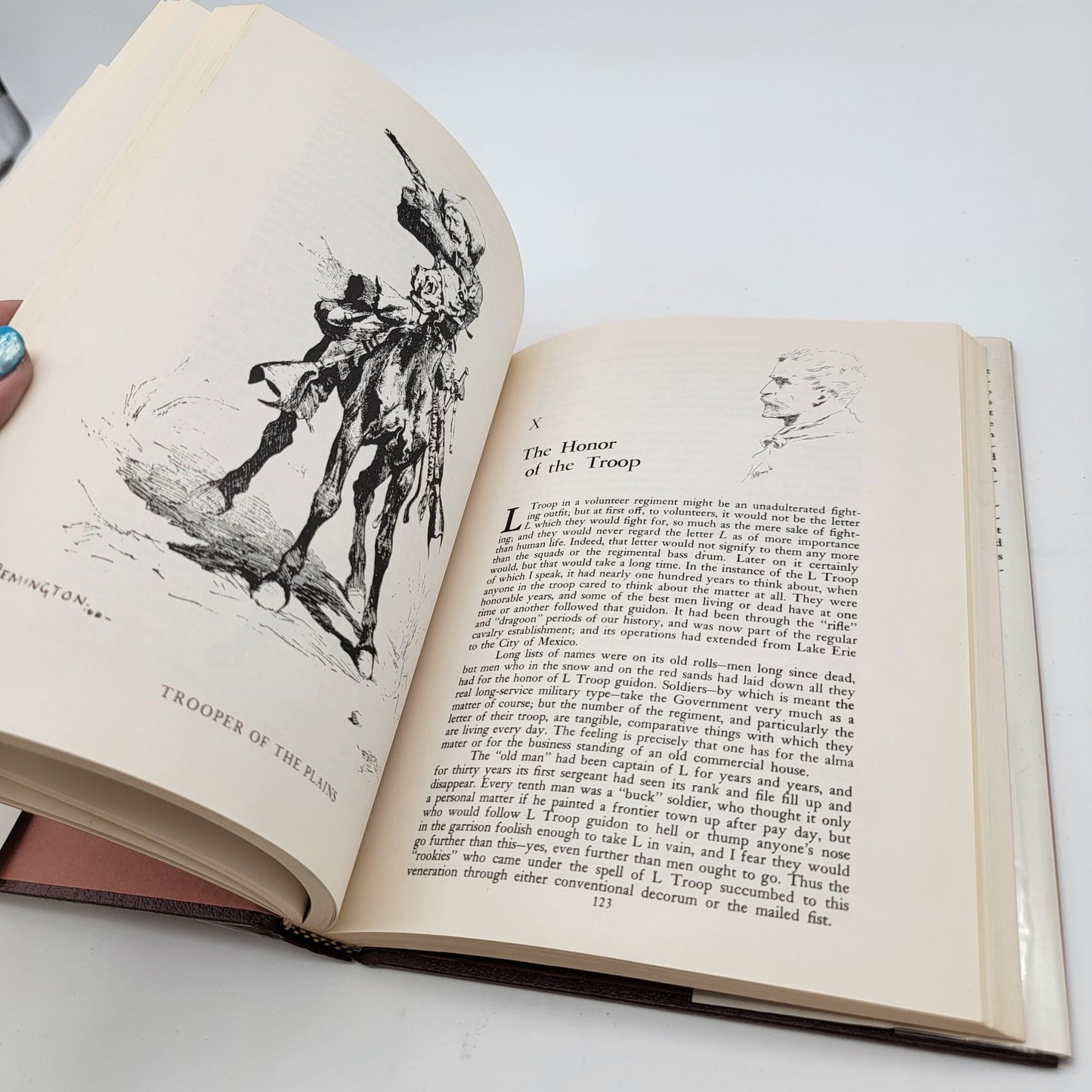 Frederic Remingtons Own West Hardcover Book With Dust Jacket