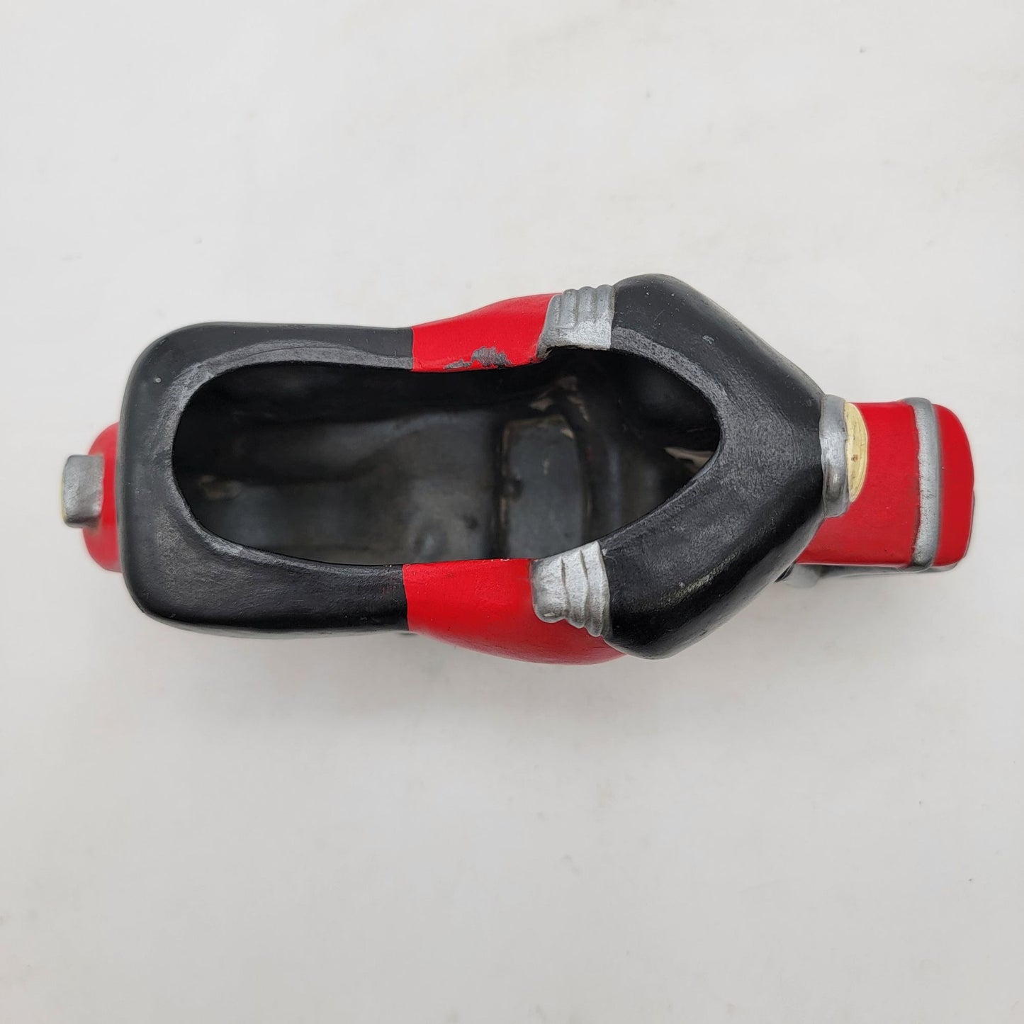 Vintage 1980  Motorcycle Pottery Planter