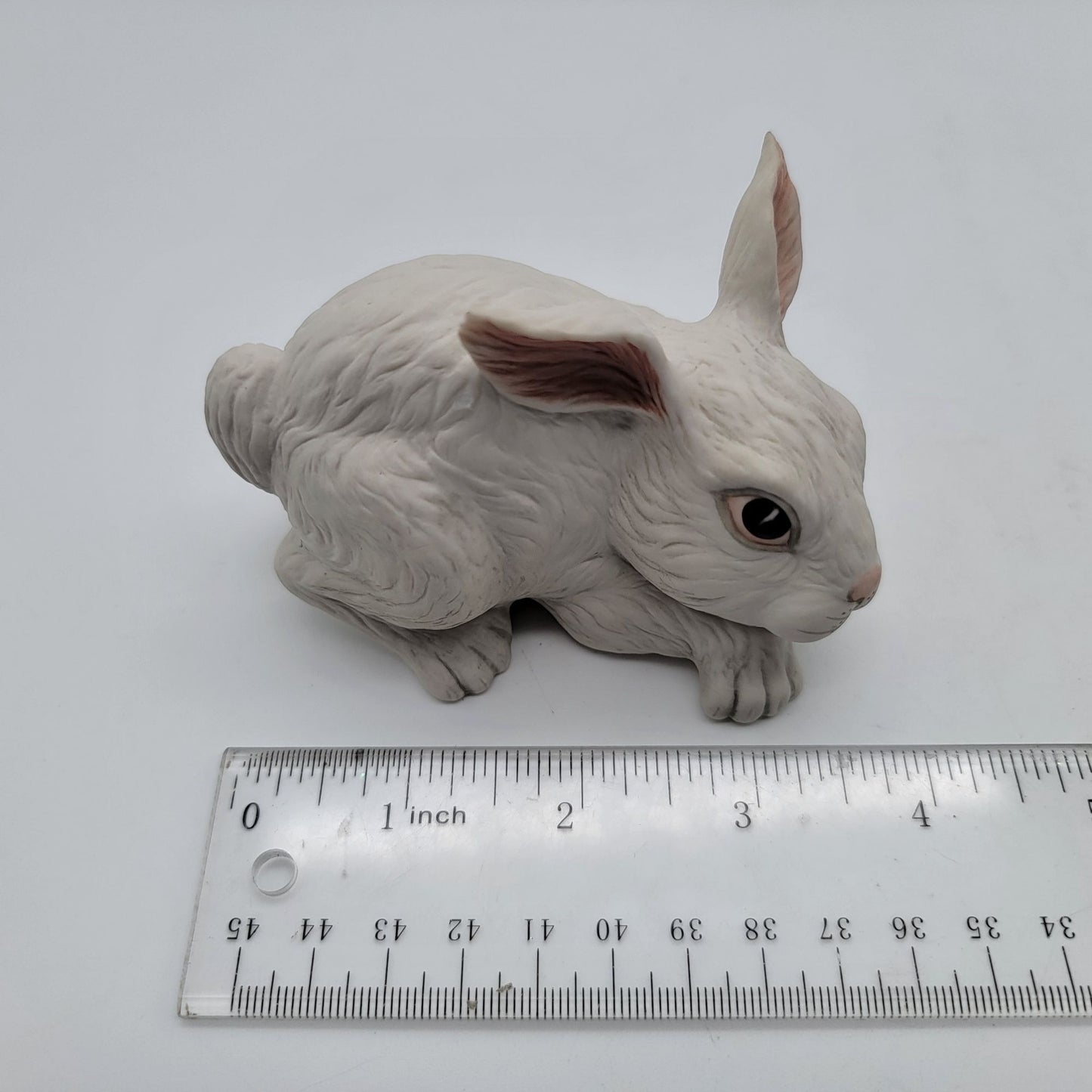 Boehm White Rabbit Figurine Set Of 3 Handcrafted Porcelain Sculptures