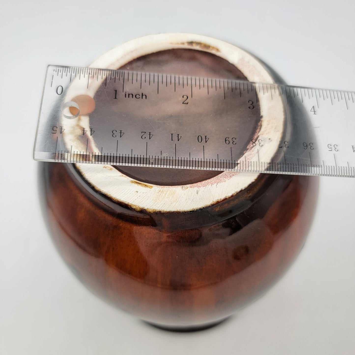 Mid Century MCM German Drip Glaze Art Pottery Vase