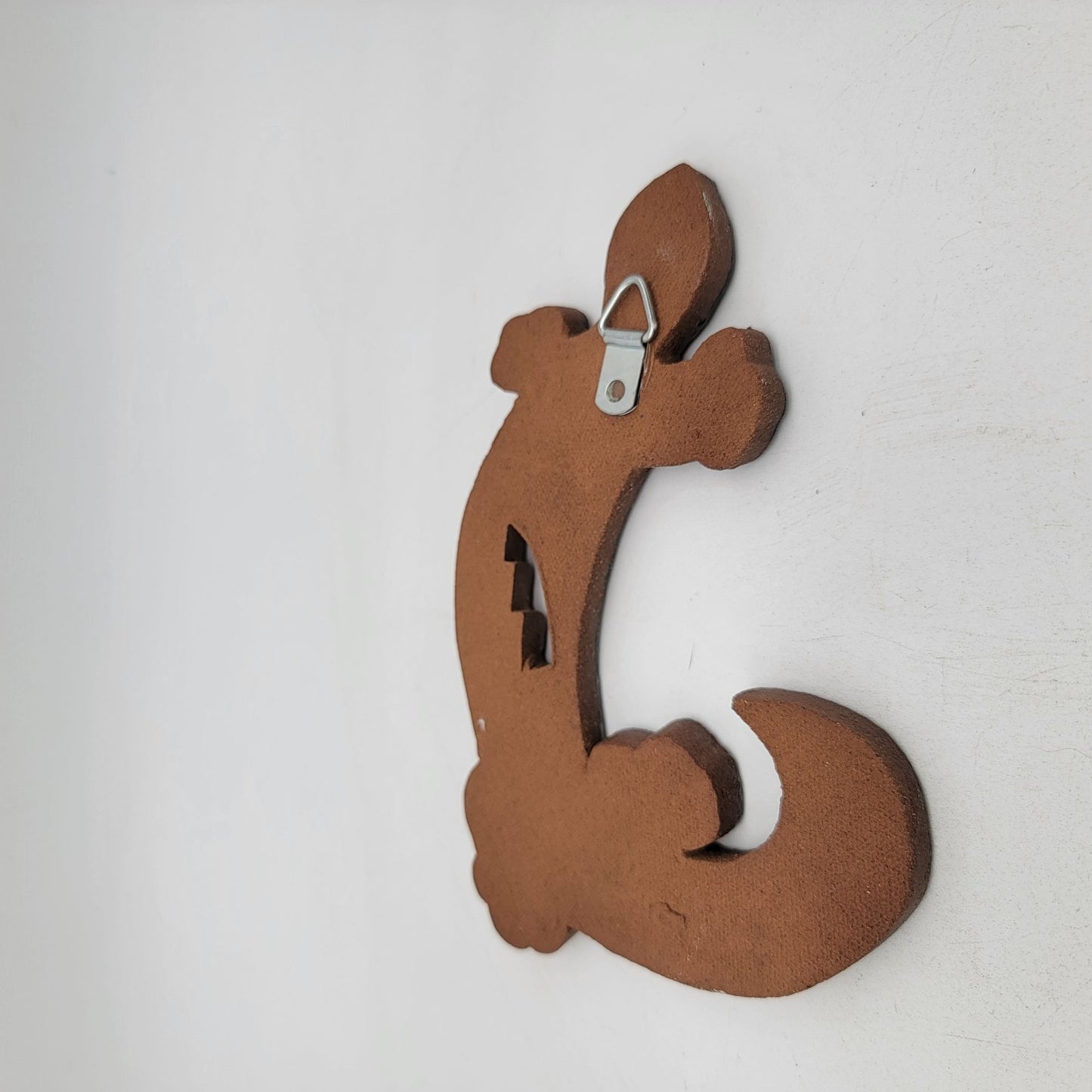 Handcrafted Terra Cotta Pottery Lizard Wall Hanging