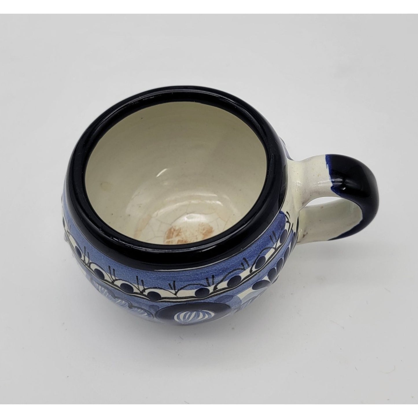 Hand-Painted Talavera Lead-Free Pottery Mug