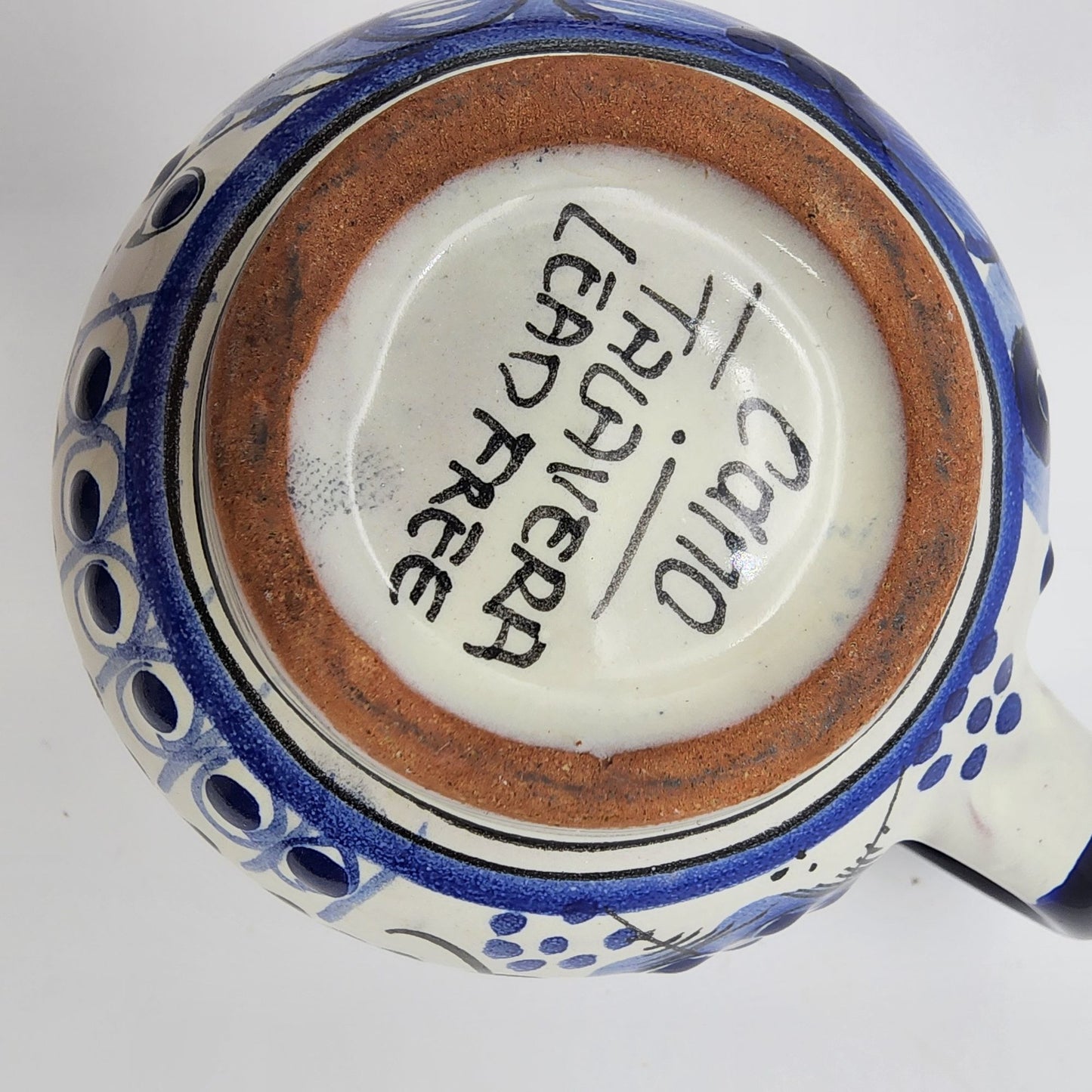 Hand-Painted Talavera Lead-Free Pottery Mug