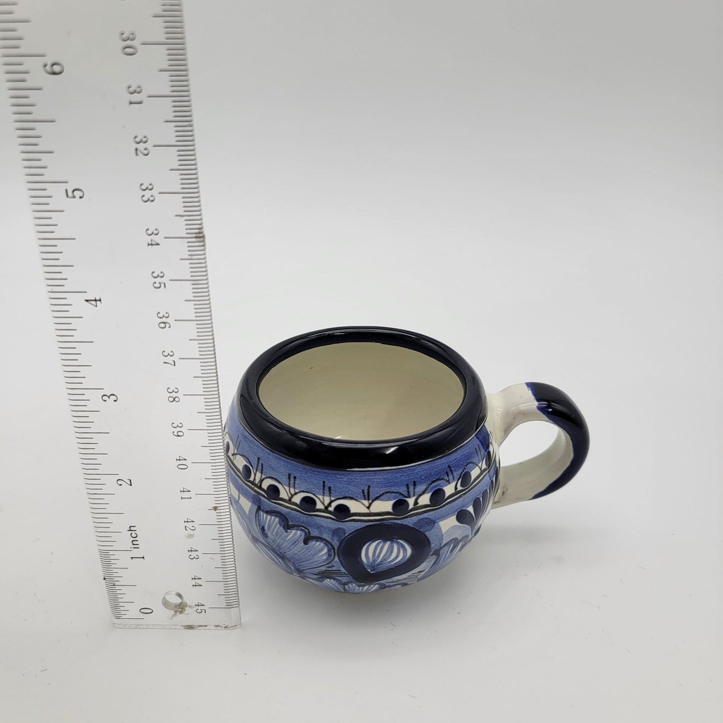 Hand-Painted Talavera Lead-Free Pottery Mug