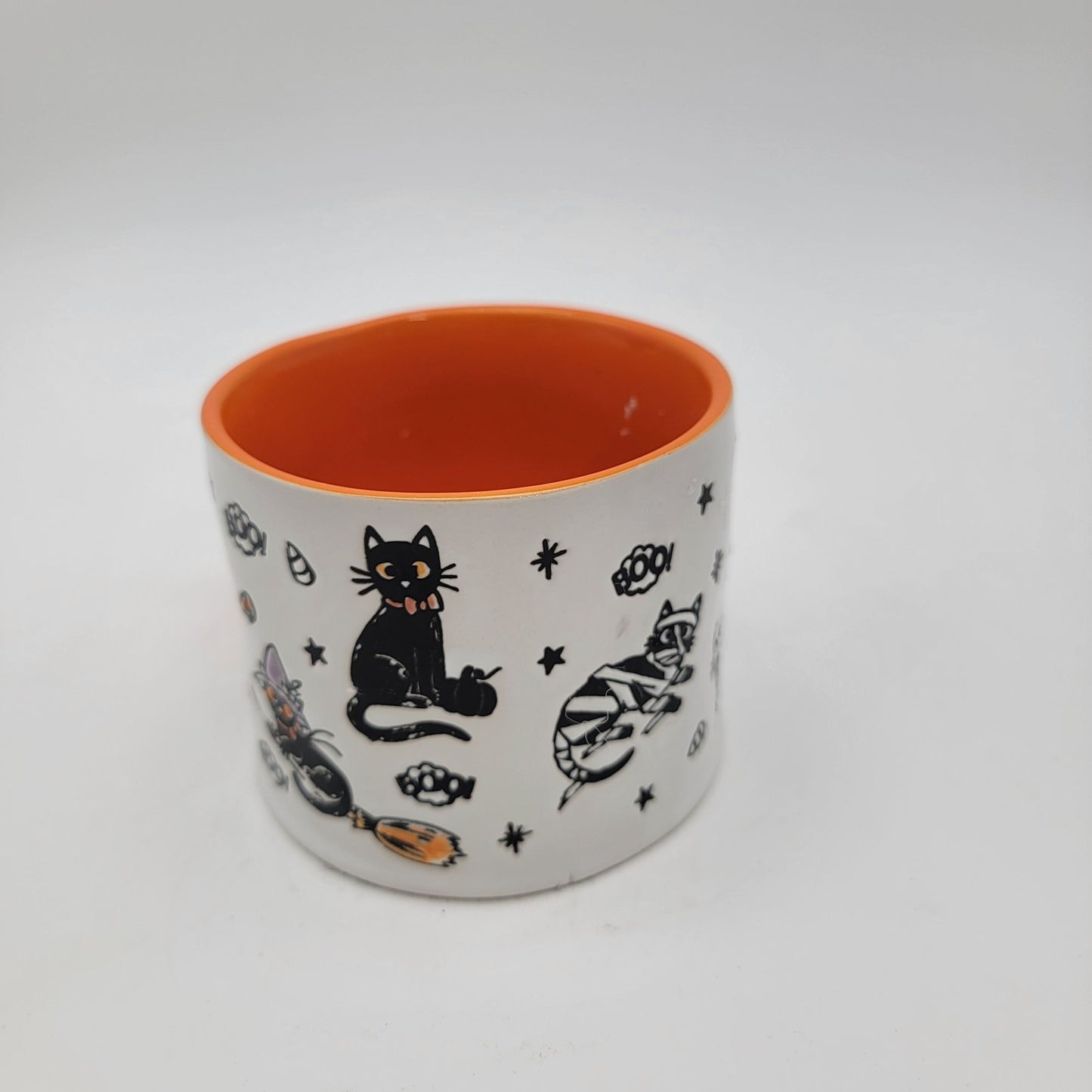 Halloween-Themed Coffee Mug With Black Cats by Eli + Ana
