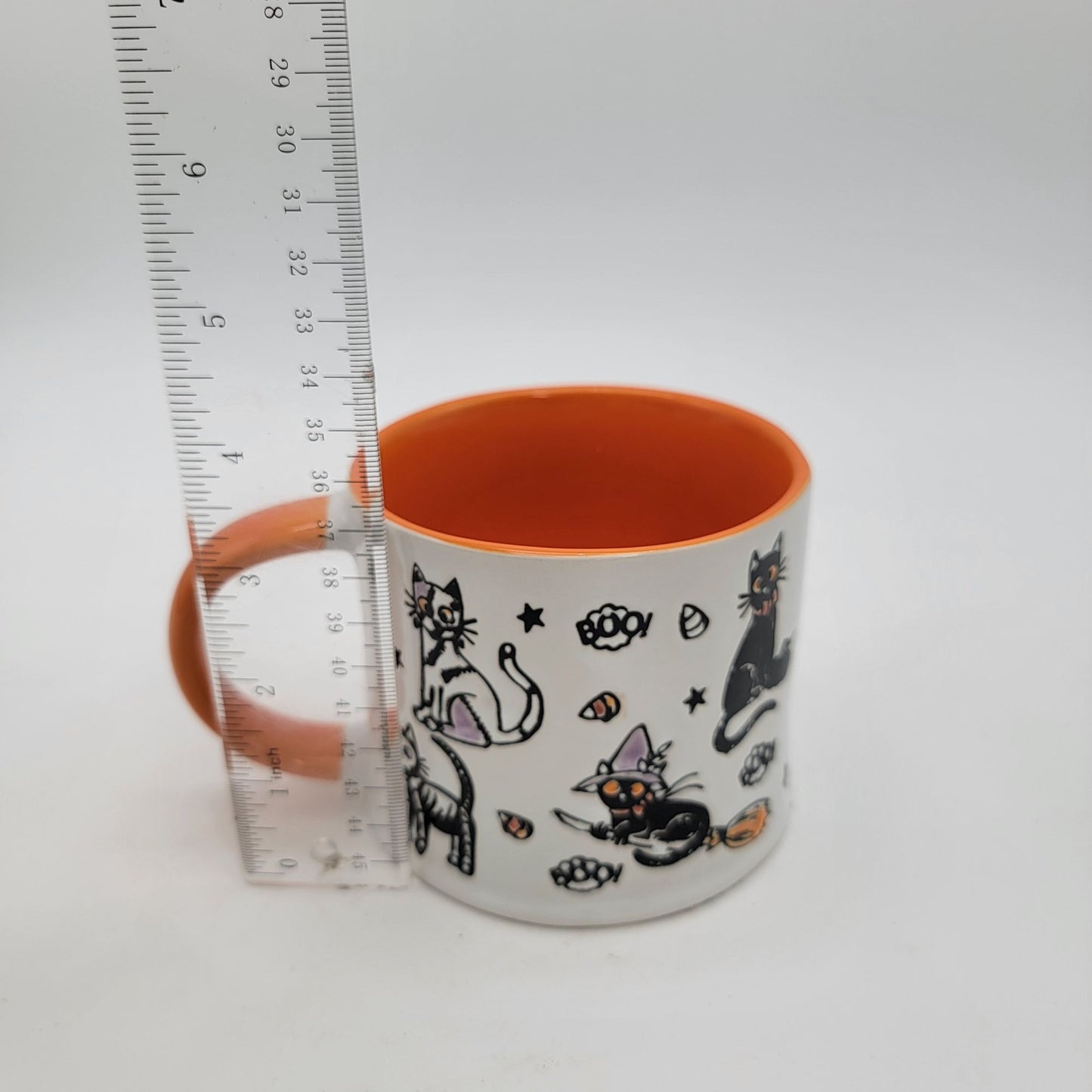 Halloween-Themed Coffee Mug With Black Cats by Eli + Ana