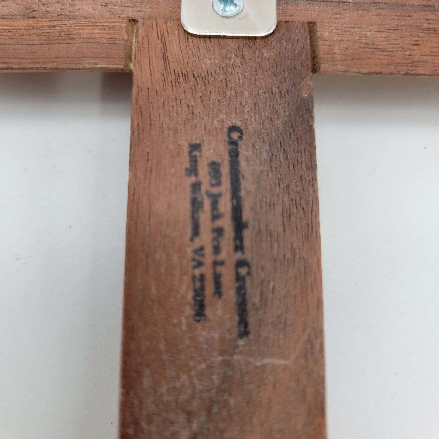Handcrafted Wooden Cross Wall Hanging Crossmember Crosses