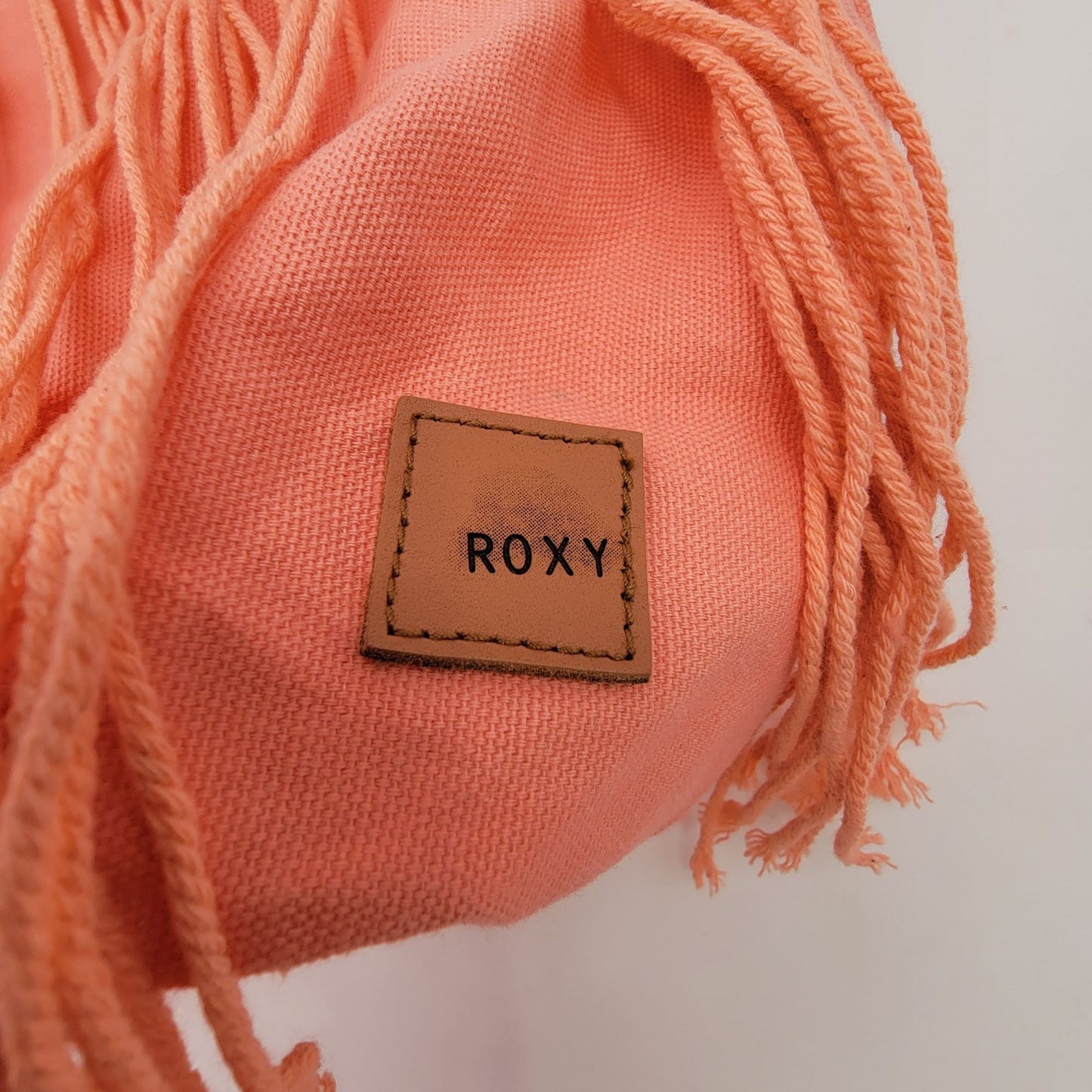Roxy Coral Fringe Crossbody Bag With Macramé Strap