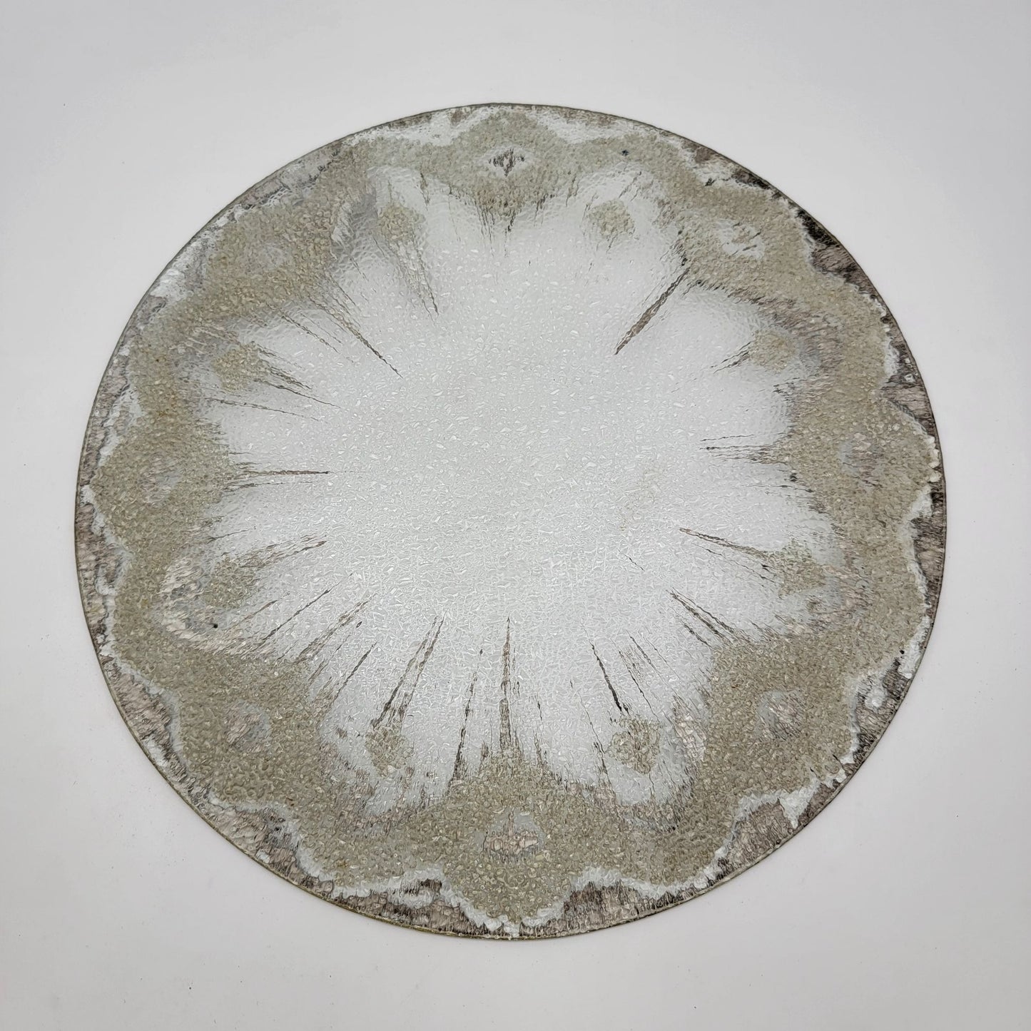 Dorothy Thorpe Atomic Splash Decorative Glass Plate