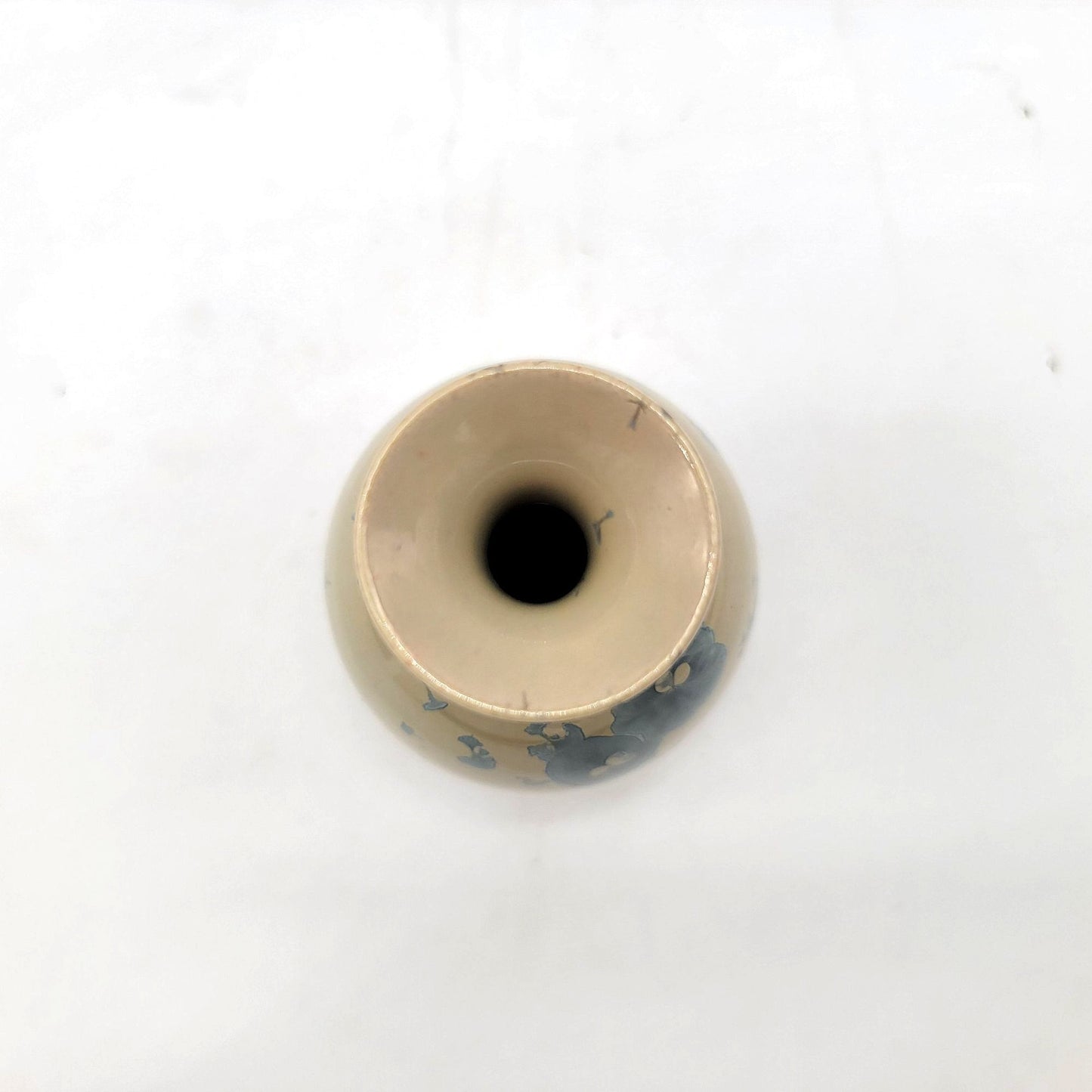 Small Signed Crystalline Art Pottery Vase