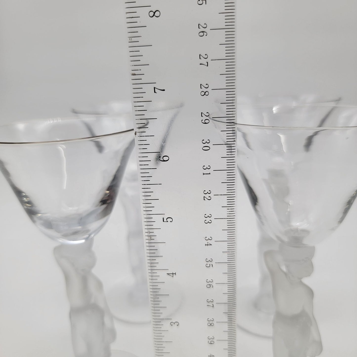 Set Of 4 Bayel Crystal Bacchus Cordial Glasses