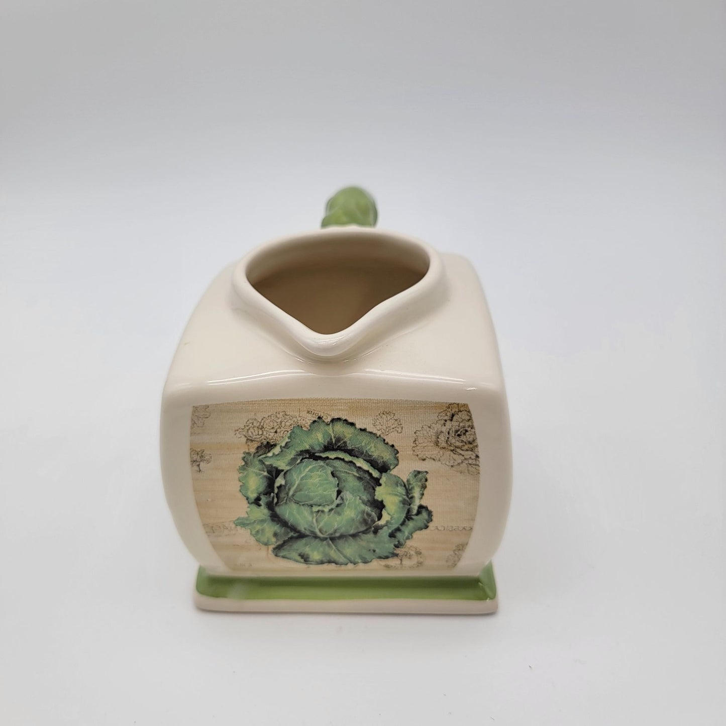 Vintage Kathyrn White Treasure Craft Cabbage Pitcher