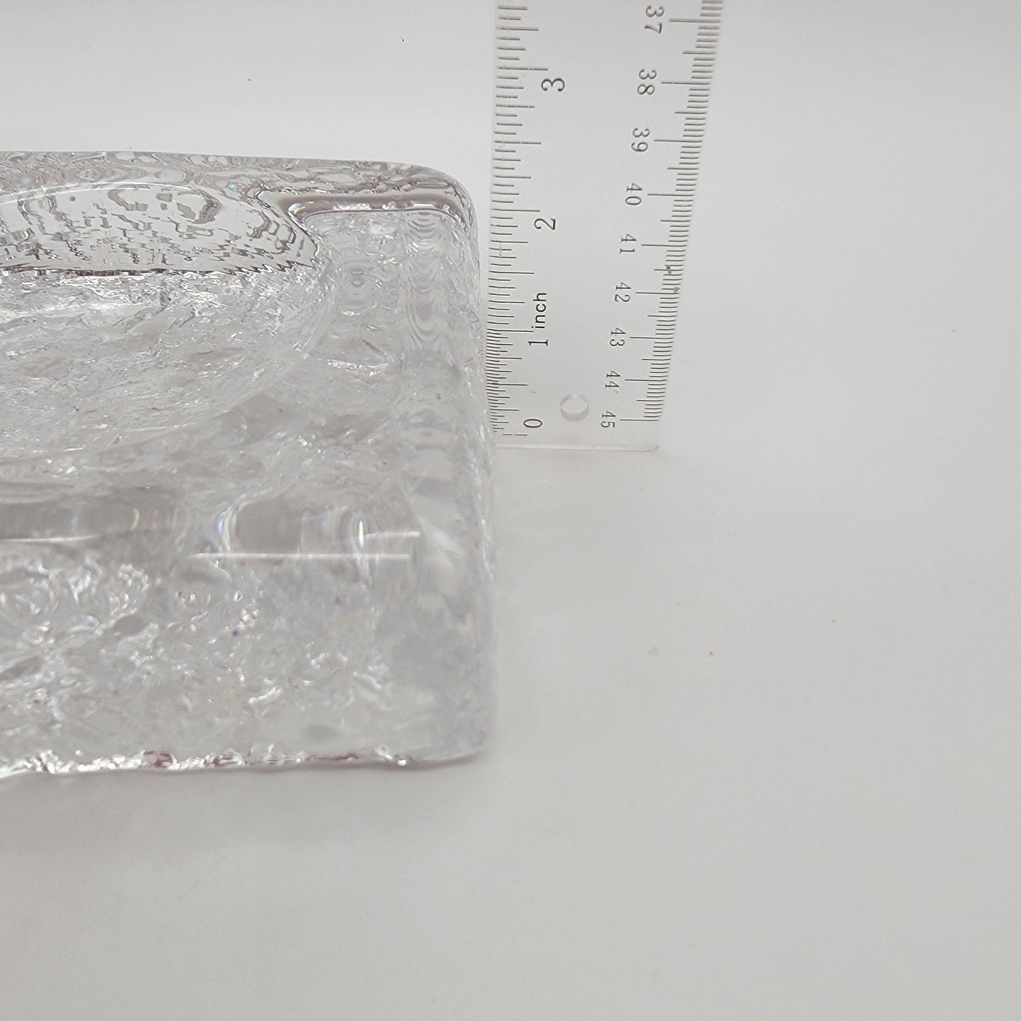 Orrefors John Sellong Lee Art Glass Ashtray