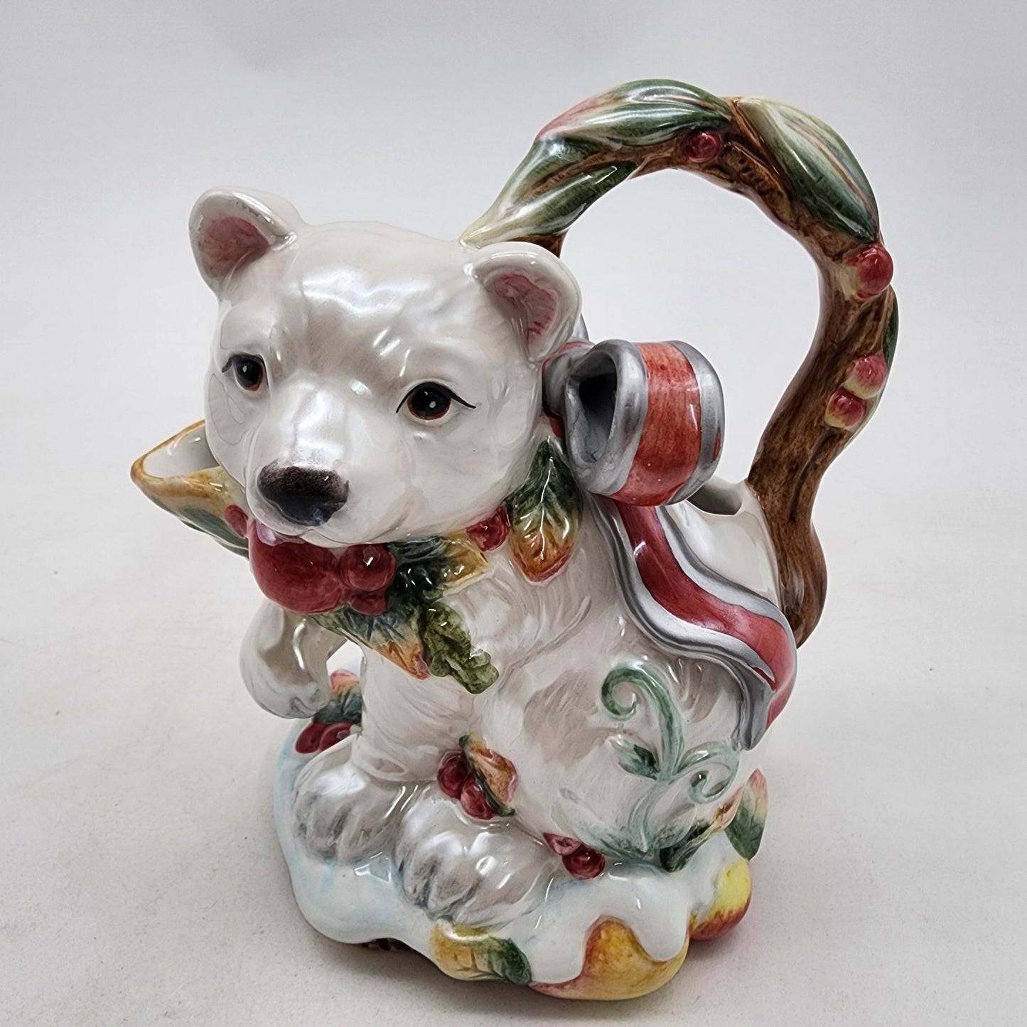 Fitz & Floyd Classics Enchanted Holidays Polar Bear Pitcher