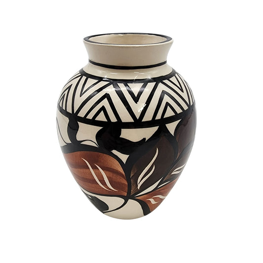 Vintage Hawaiian Art Pottery Decorative Vase By Aika Signed Vessel