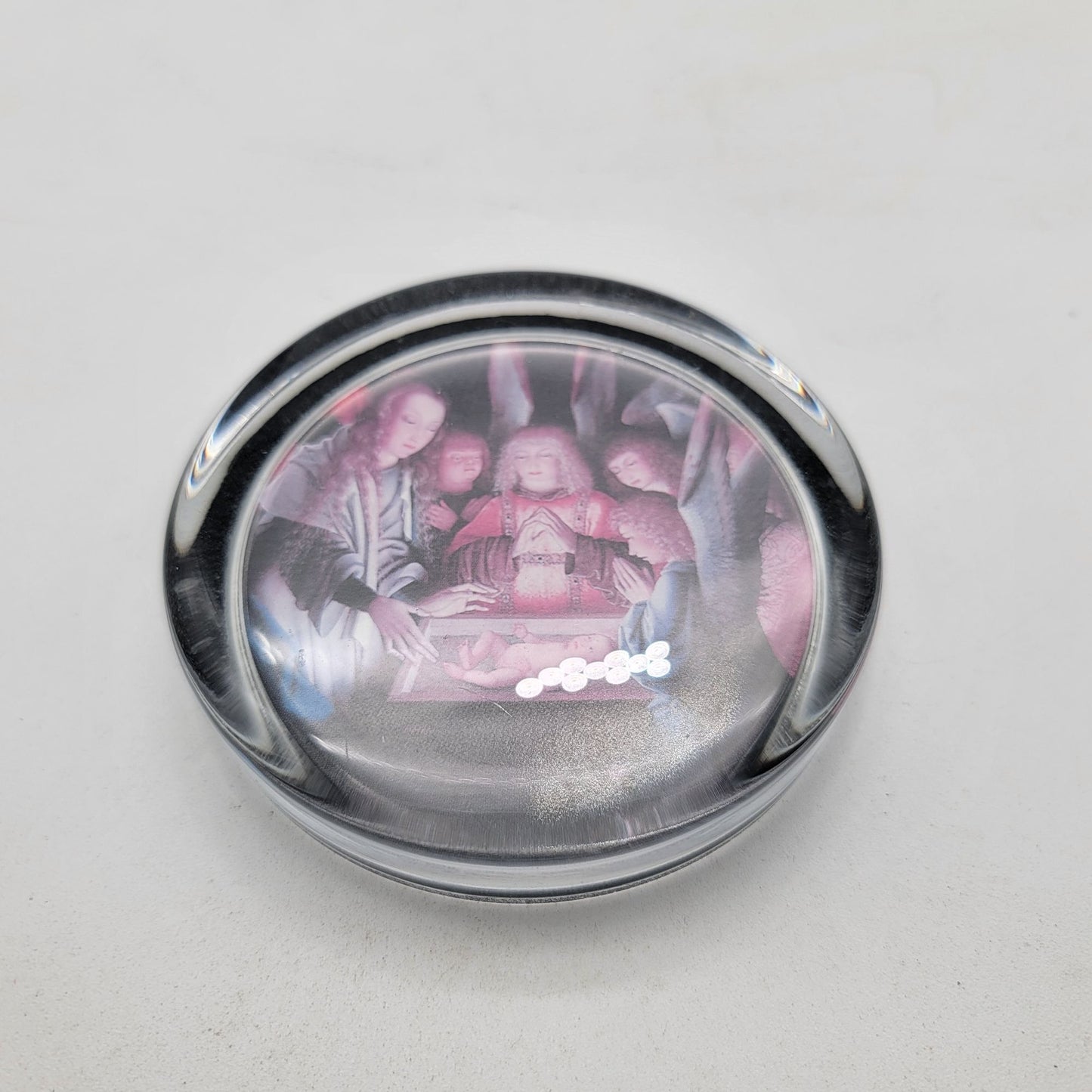Models AM Queen Of Heaven Glass Paperweight