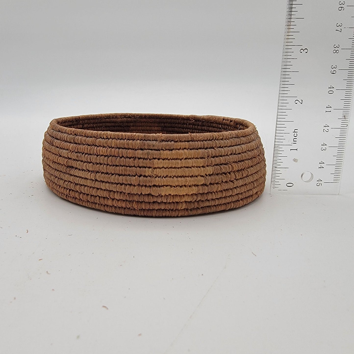Vintage Native American Split Stitch Pima Basket