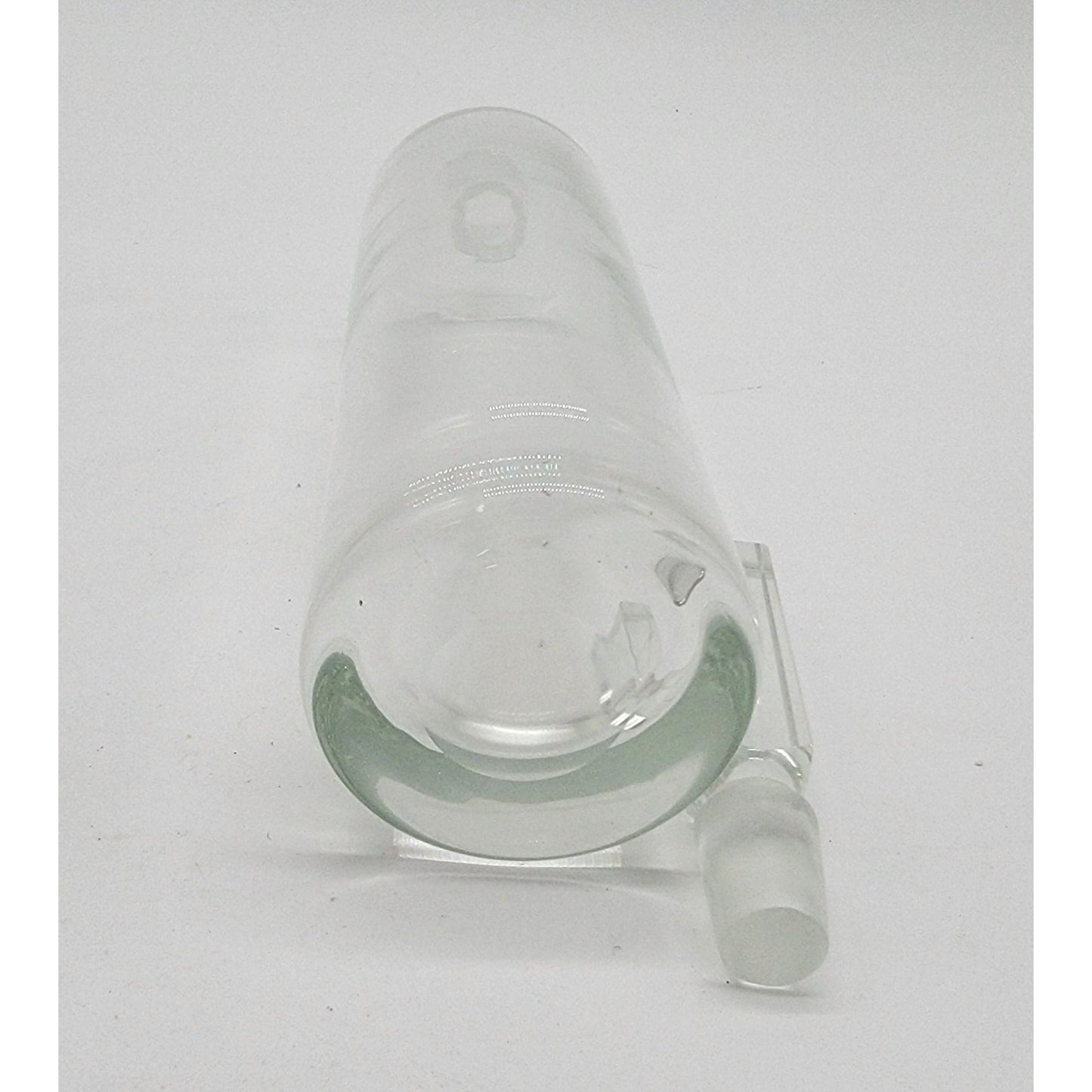 Vintage Sleek Clear Glass Decanter With Stopper