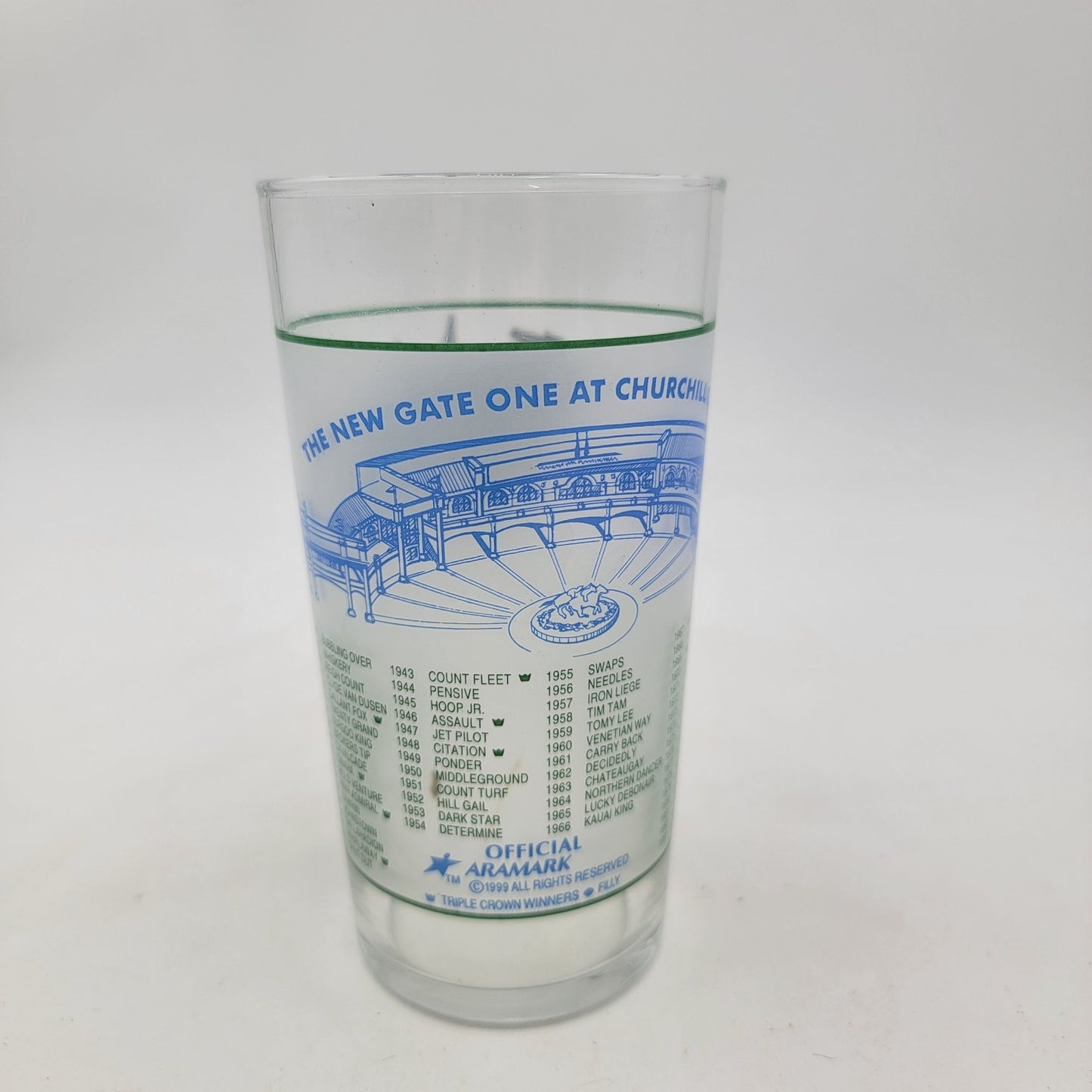 Kentucky Derby 2000 Collectible Glass 126th Race Churchill Downs Official Cup