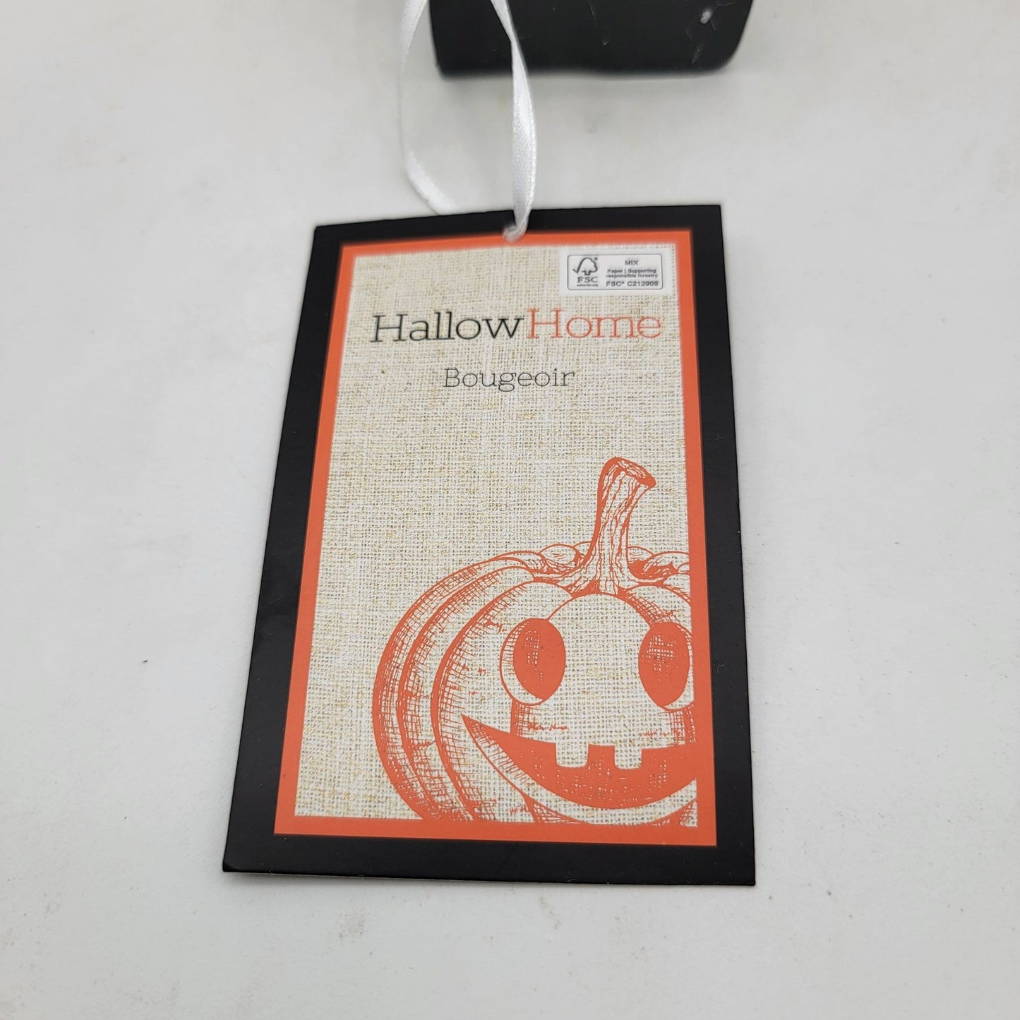 Halloween Ghosts With Pumpkins Candelabra By HallowHome