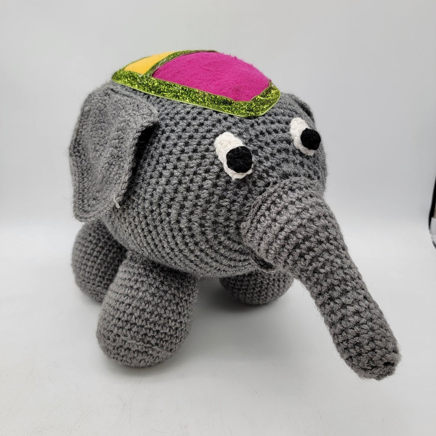Handmade Crochet Elephant Plush