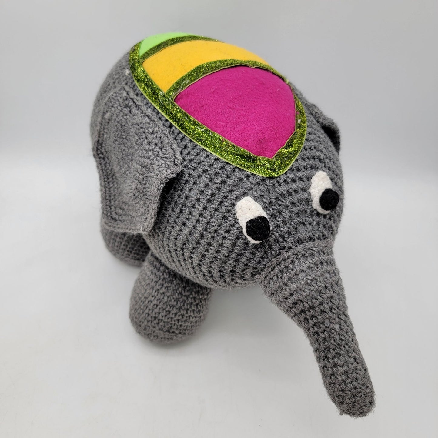 Handmade Crochet Elephant Plush