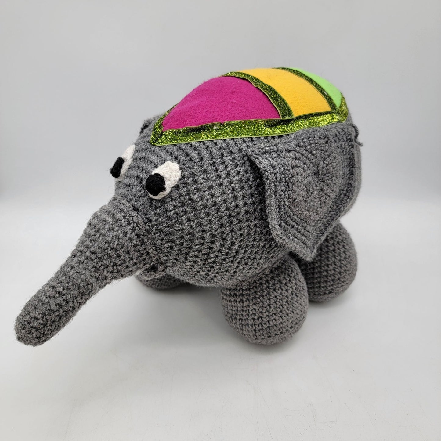 Handmade Crochet Elephant Plush