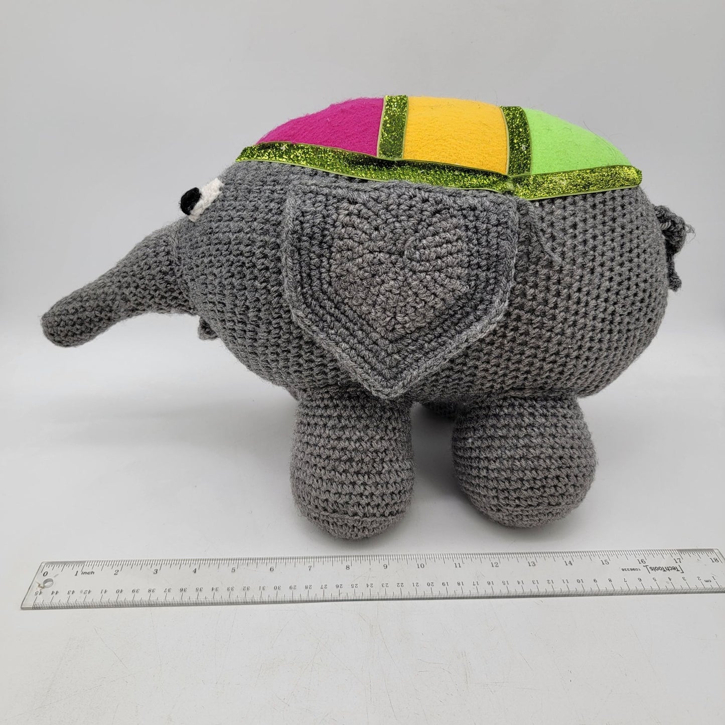 Handmade Crochet Elephant Plush