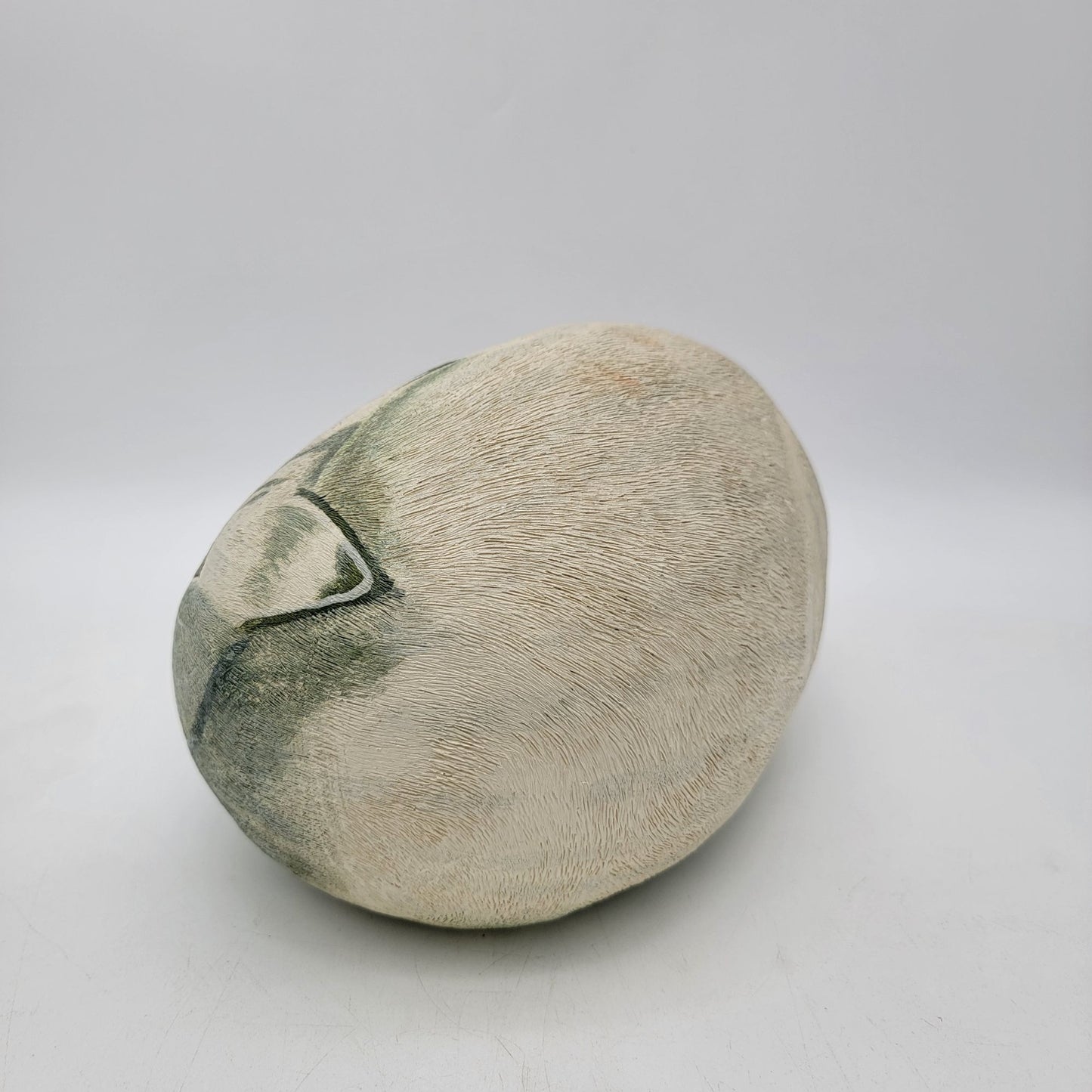 Cat Hand-Painted Faux Stone Sculptur