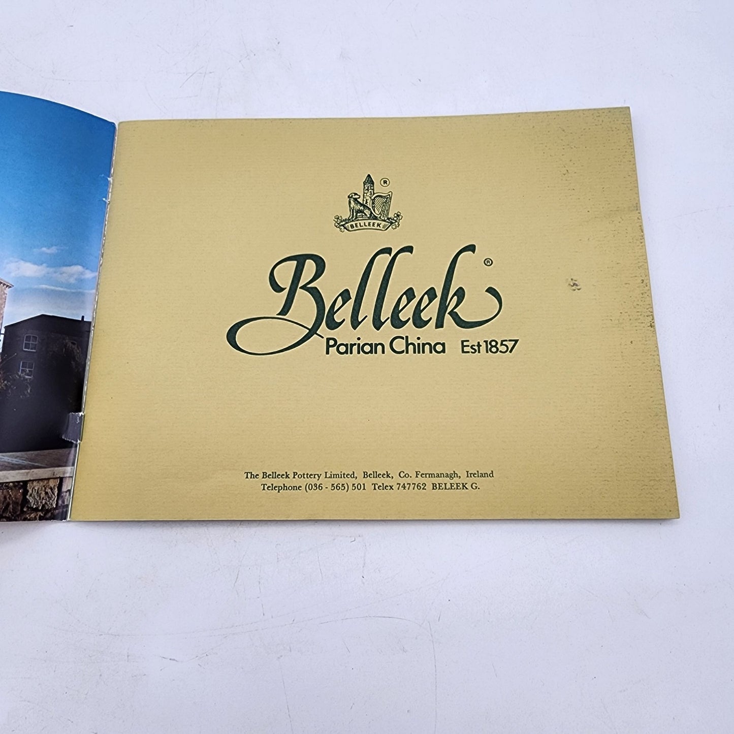 Belleek Collectors Society Binder With Contents
