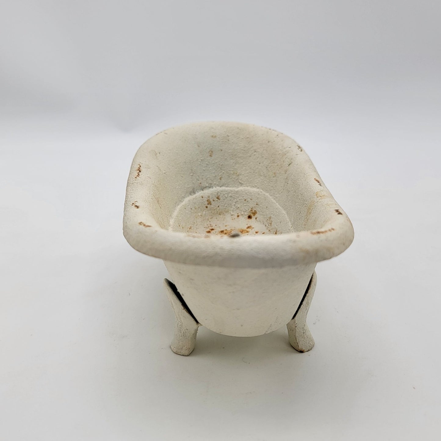 Vintage Cast Iron Clawfoot Bathtub Soap Dish
