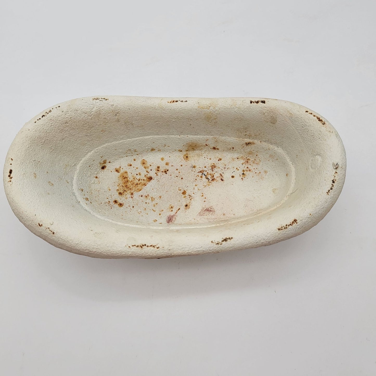 Vintage Cast Iron Clawfoot Bathtub Soap Dish