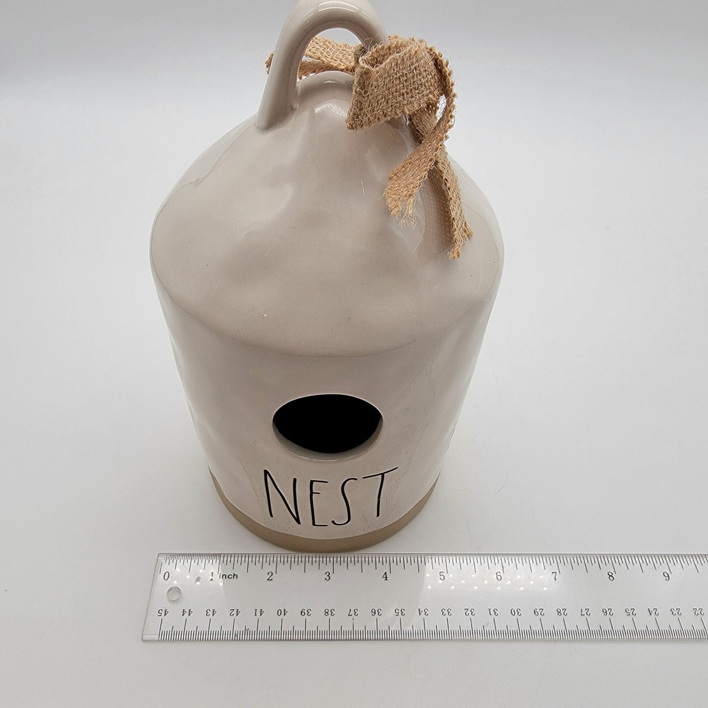 Rae Dunn NEST Round Birdhouse