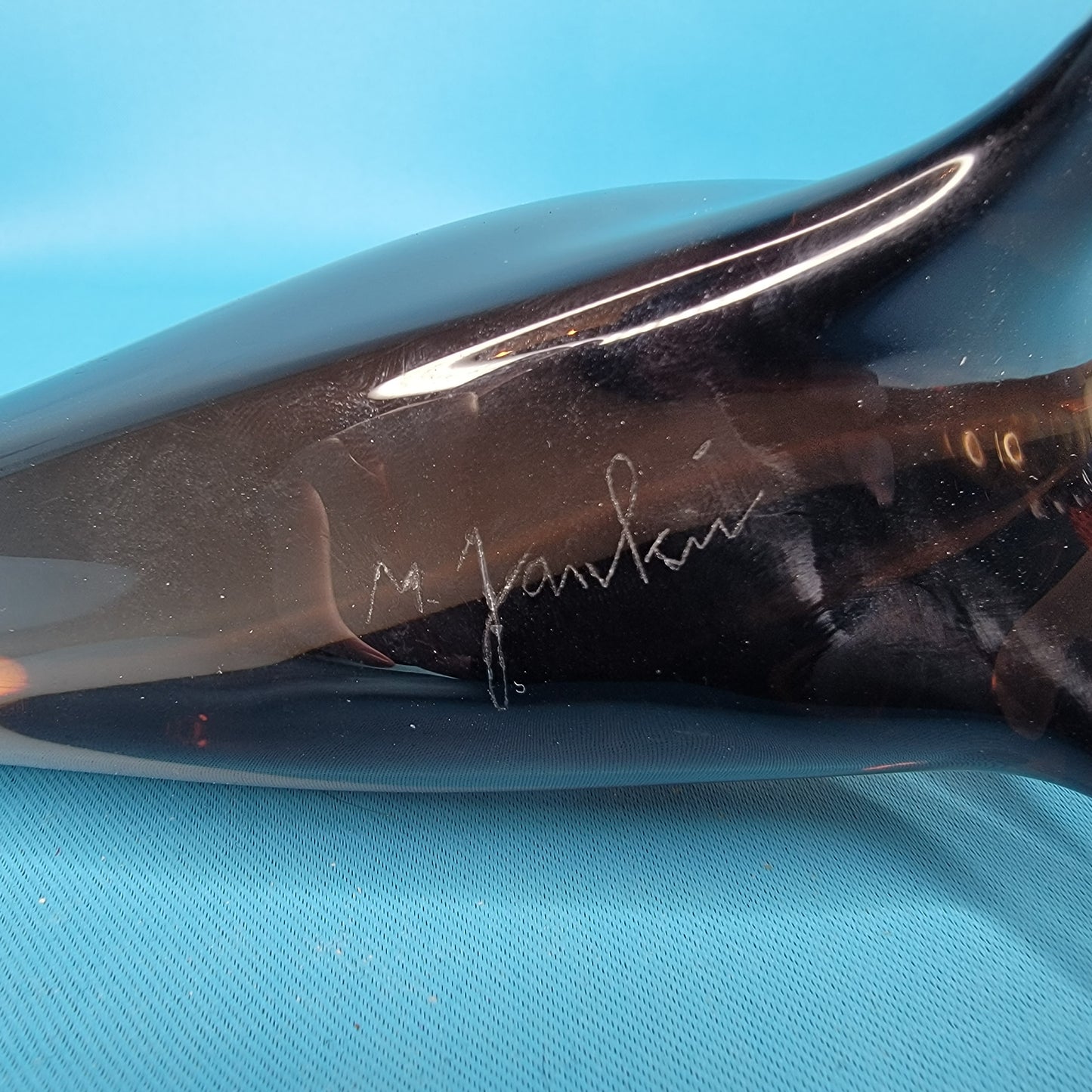 Zelezny Brod Glassworks Miloslav Janku Art Glass Art Glass Seal