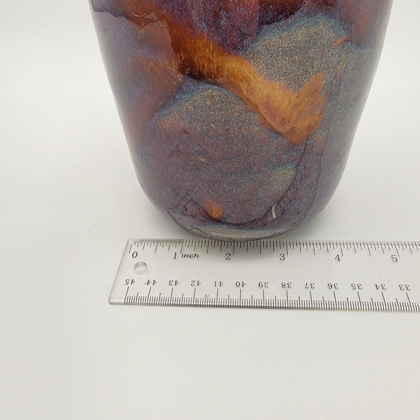 Vintage Jean Mann Signed Art Pottery Vase