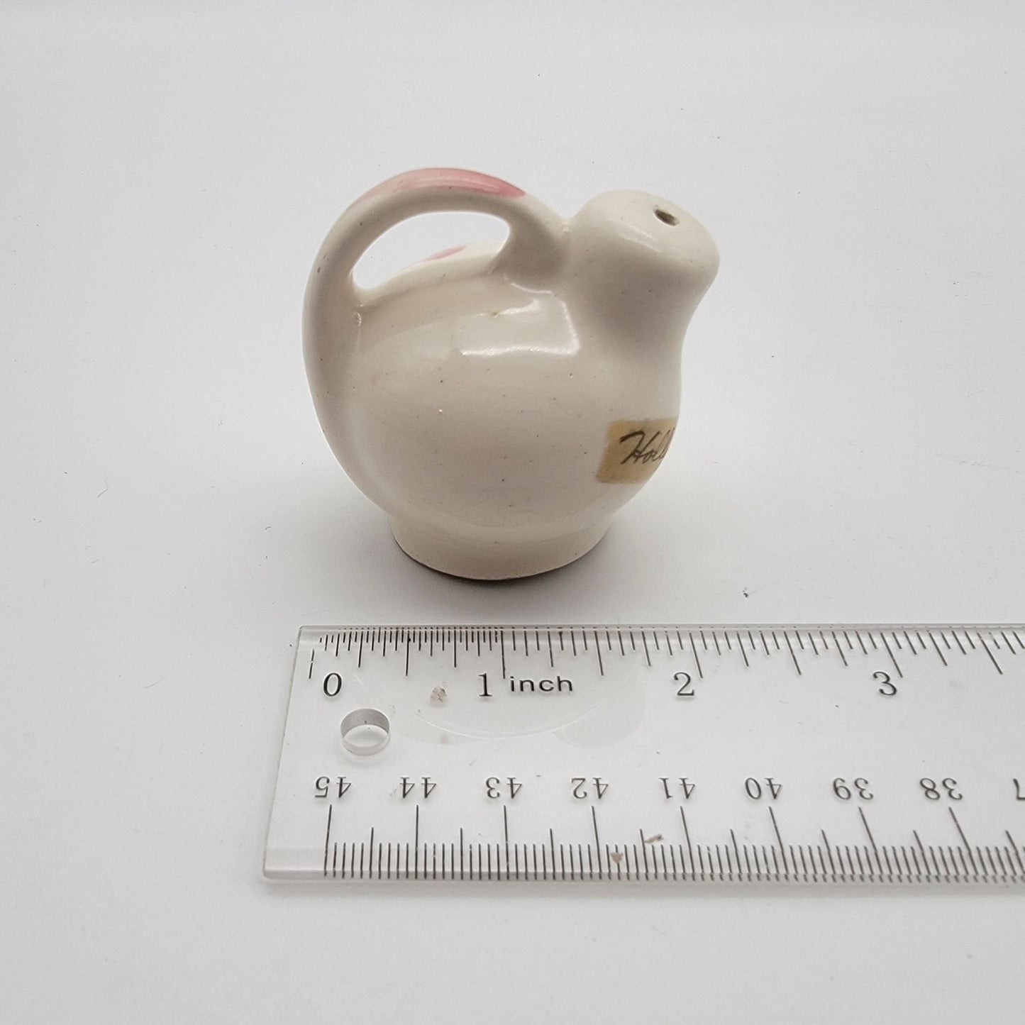 Vintage Hollywood Bowl Cherry Blossom Miniature Pitcher Salt & Pepper Shakers