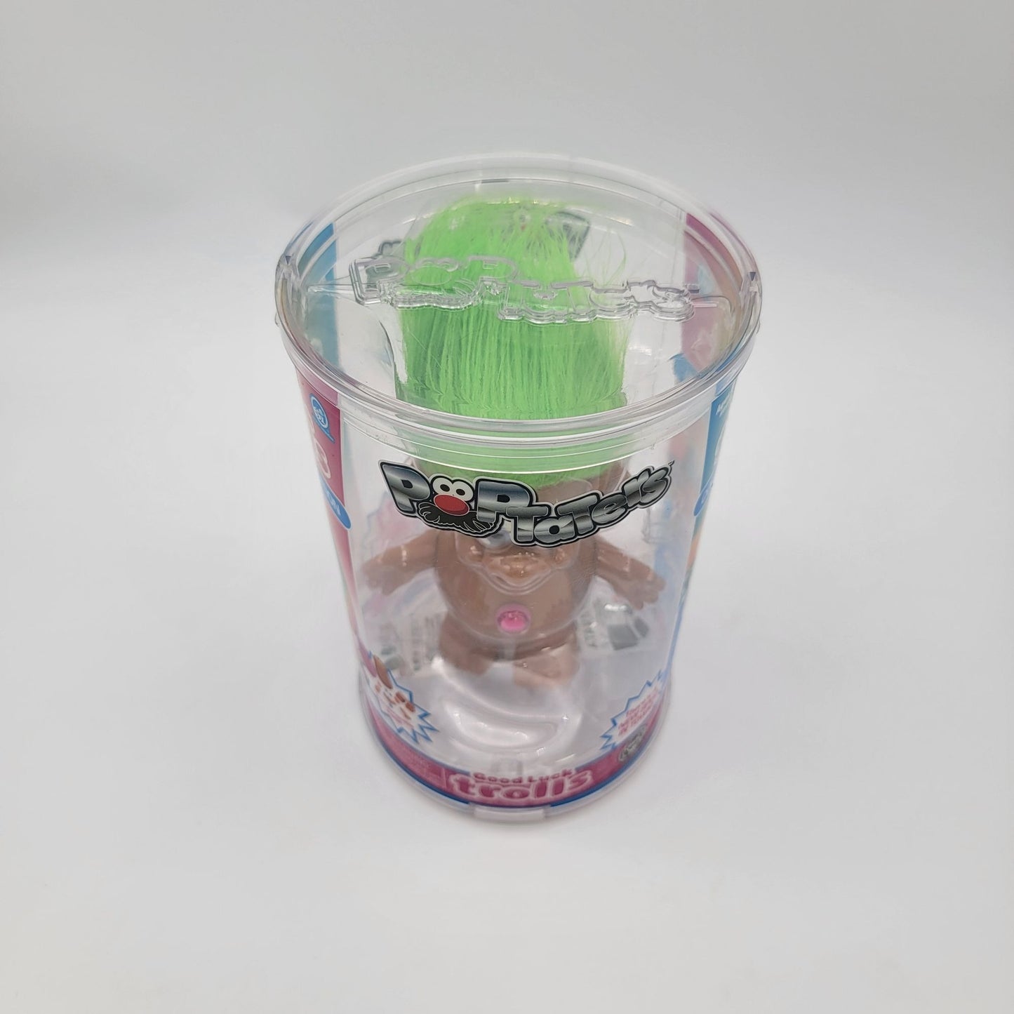 Pop Taters Good Luck Trolls Collectors Edition Figure With Green Hair