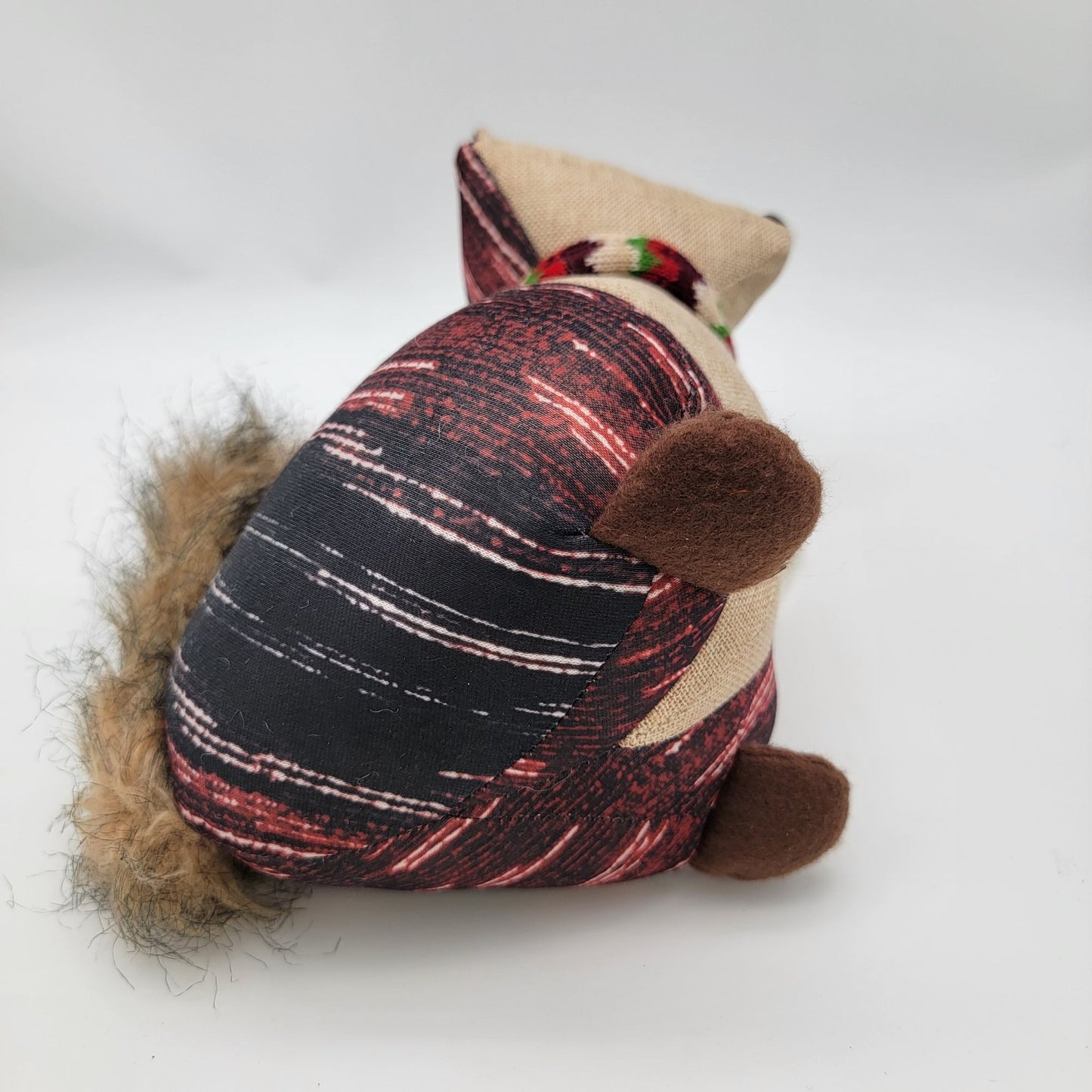 Fox Doorstop With Festive Scarf