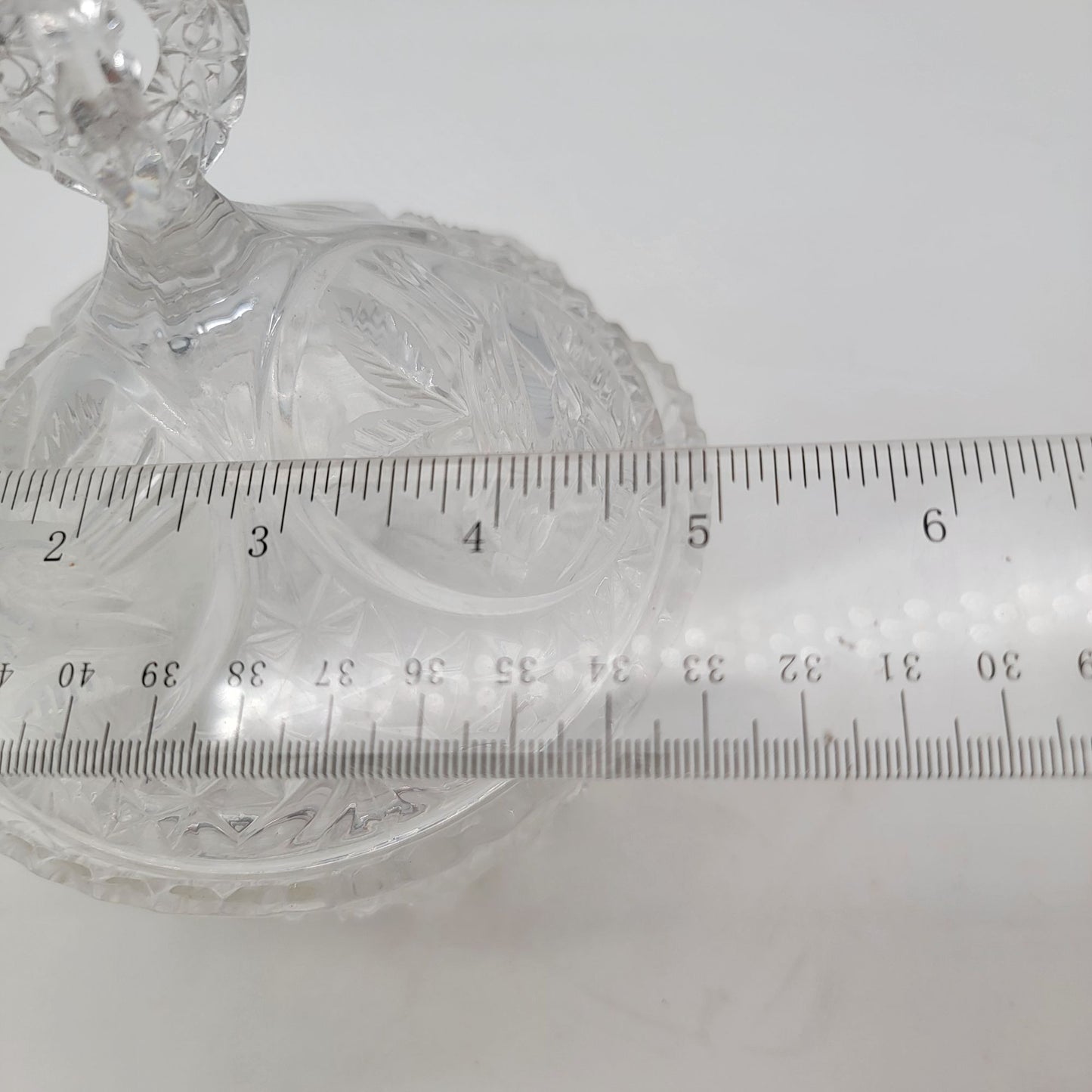 Hofbauer Byrdes Crystal Candy Dish With Lid