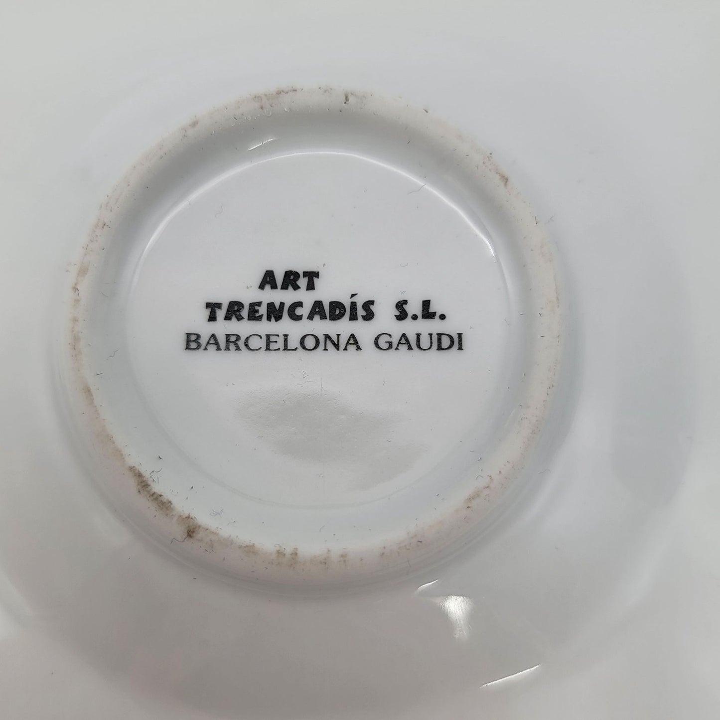 Mosaic Trencadis Barcelona Gaudi Cup & Saucer Set