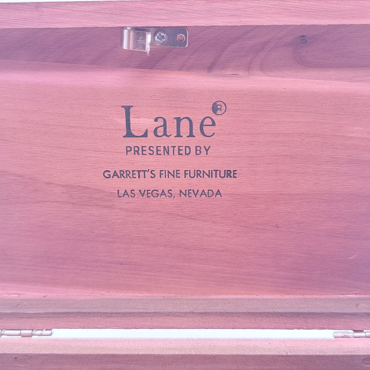 1960s Vintage Miniature Lane Cedar Chest Salesmans Sample Box #4