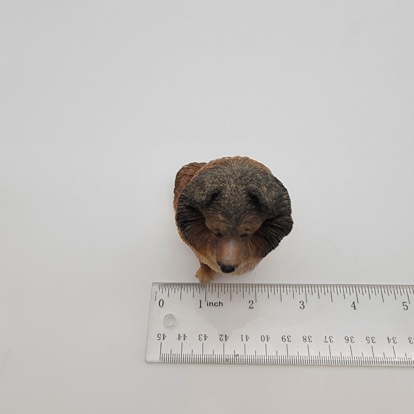 Vintage Living Stone Rough Collie Dog Figurine