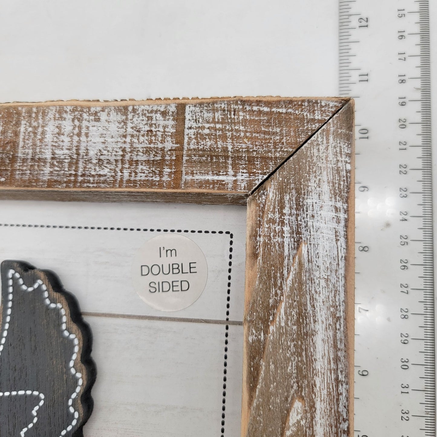 Double-Sided Rustic Chicken & Eggs Wall Art