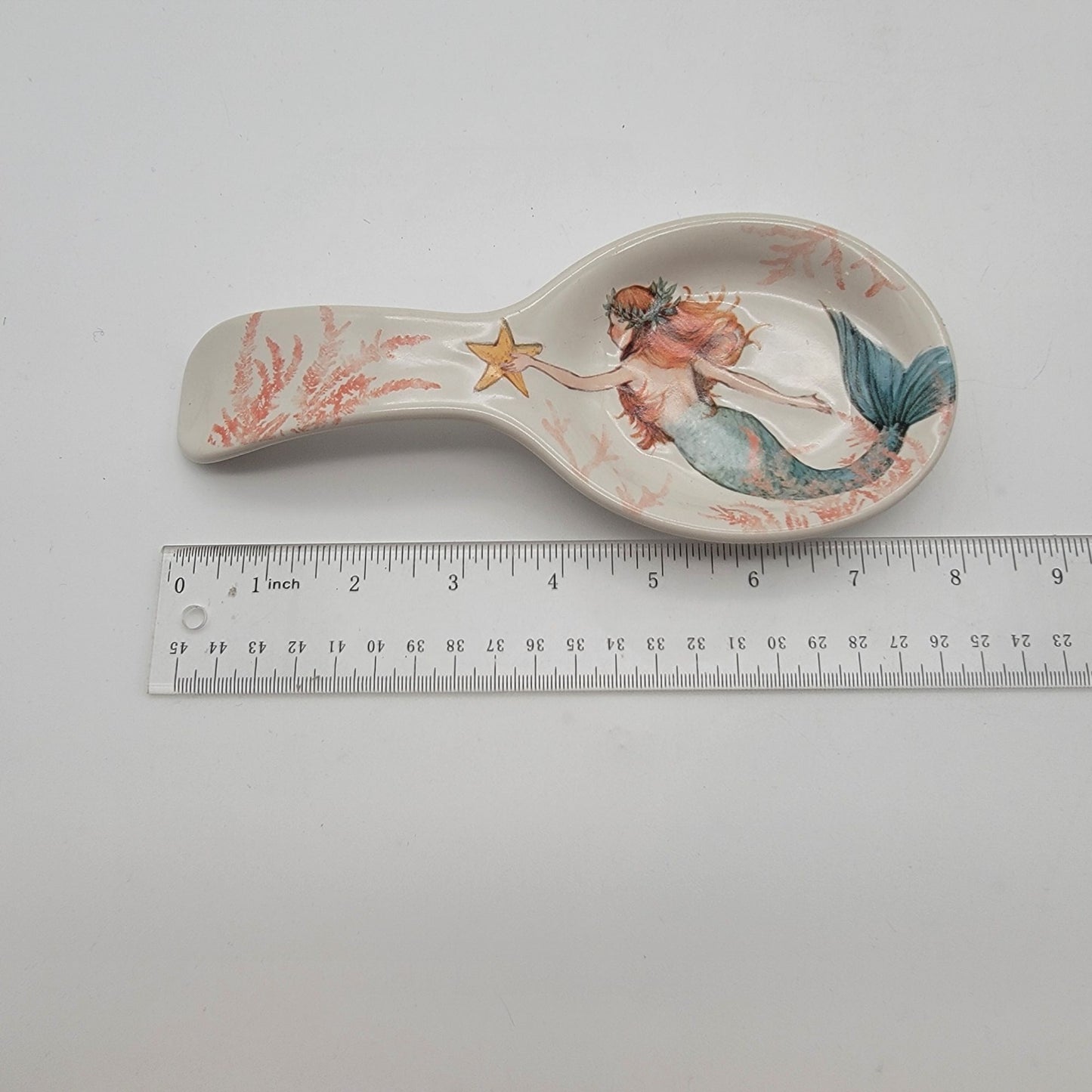 Cracker Barrel Mermaid Spoon Rest Discontinued