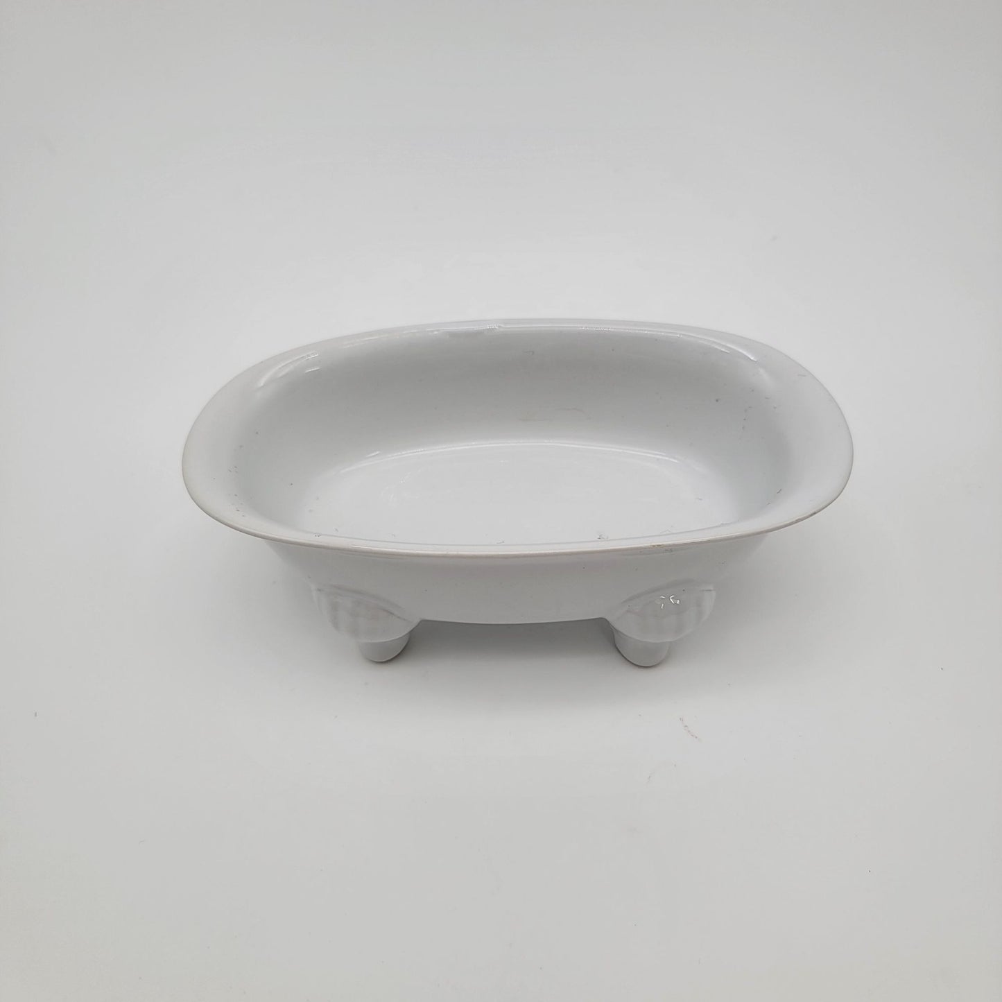 Mini Bathtub Soap Dish By BIA Cordon Bleu White Porcelain